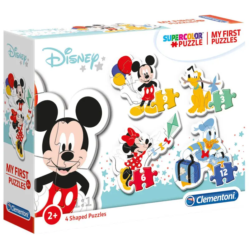 Disney Mickey Primul meu Puzzle 3-6-9-12 piese poza produsului