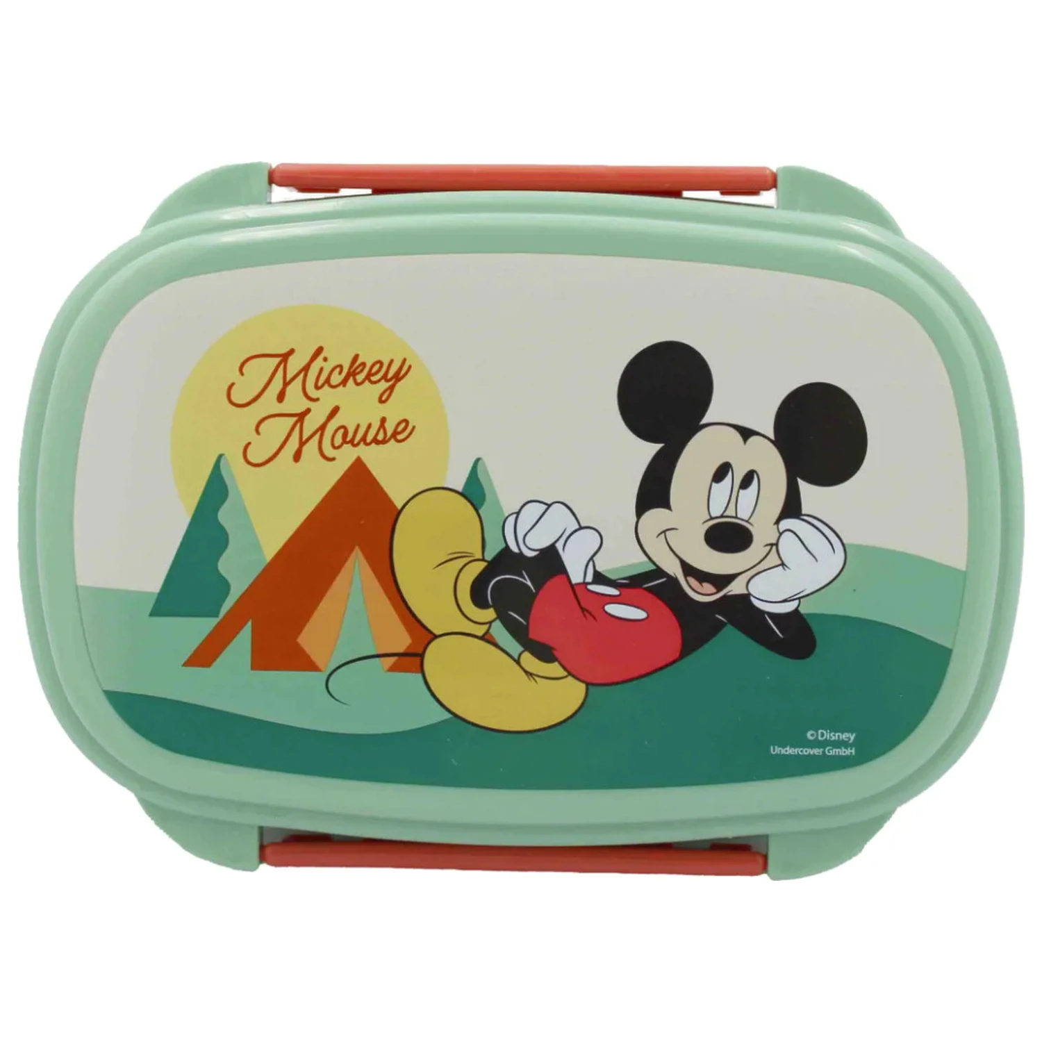Disney Mickey Nature cutie pentru sandvisuri + set de tacamuri poza produsului