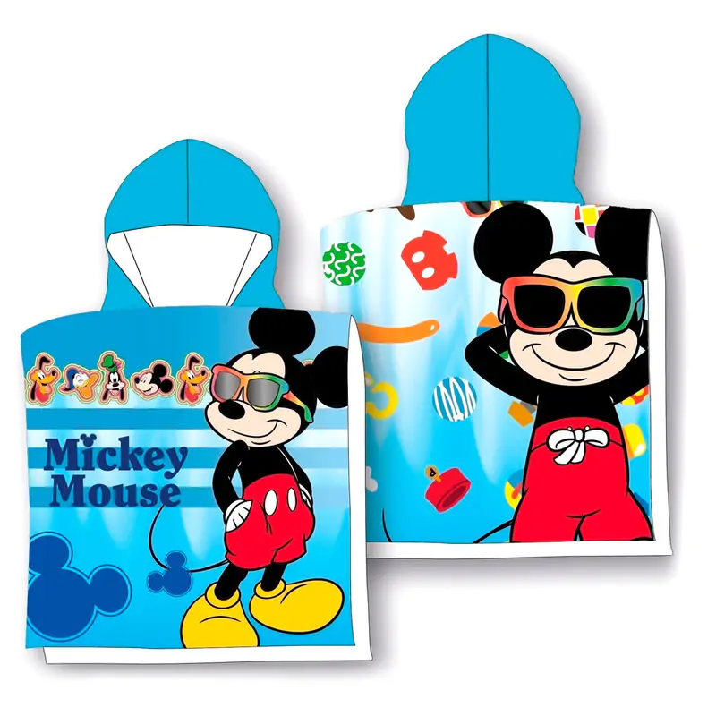 Disney Mickey prosop poncho din bumbac poza produsului