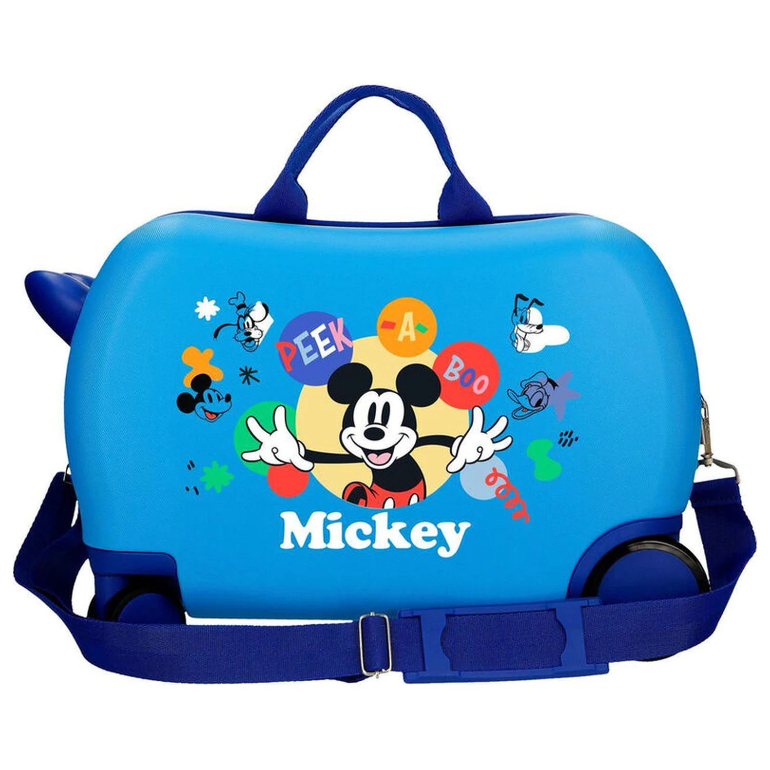 Geanta de voiaj trolley ABS Disney Mickey Peek A Boo 45cm poza produsului