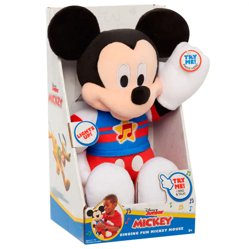 Jucărie de pluș sonor Disney Mickey 30cm poza produsului