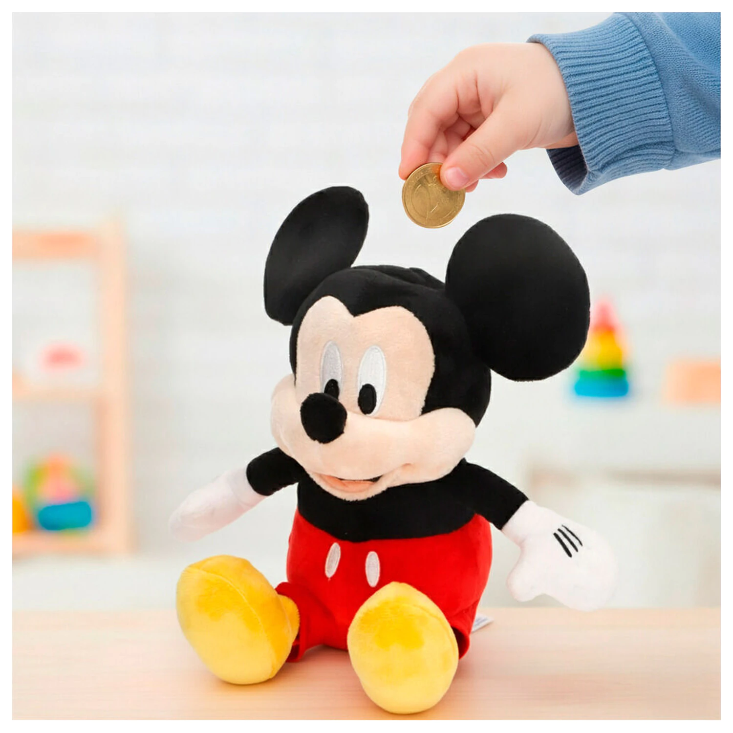 Disney Mickey pusculita jucarie de plus 20cm poza produsului
