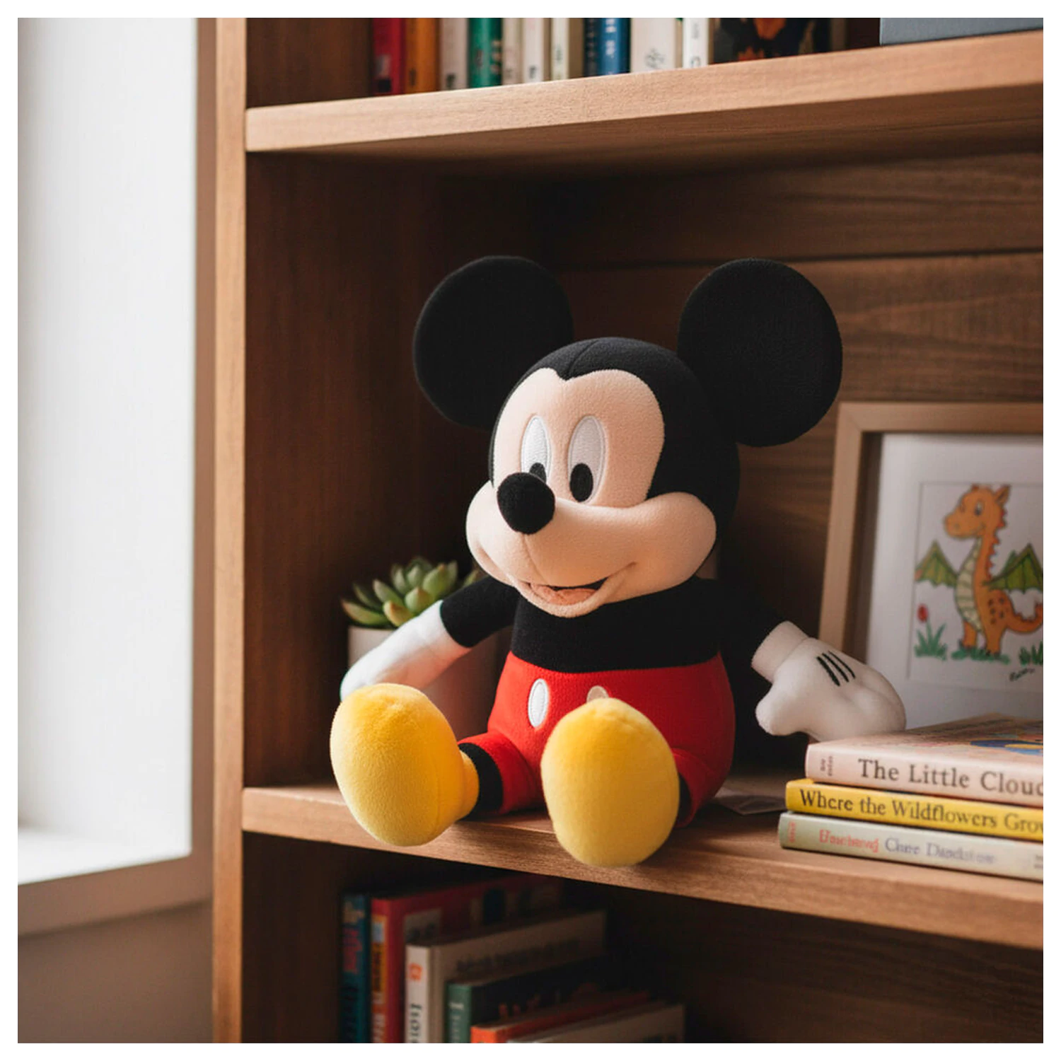 Disney Mickey pusculita jucarie de plus 20cm poza produsului