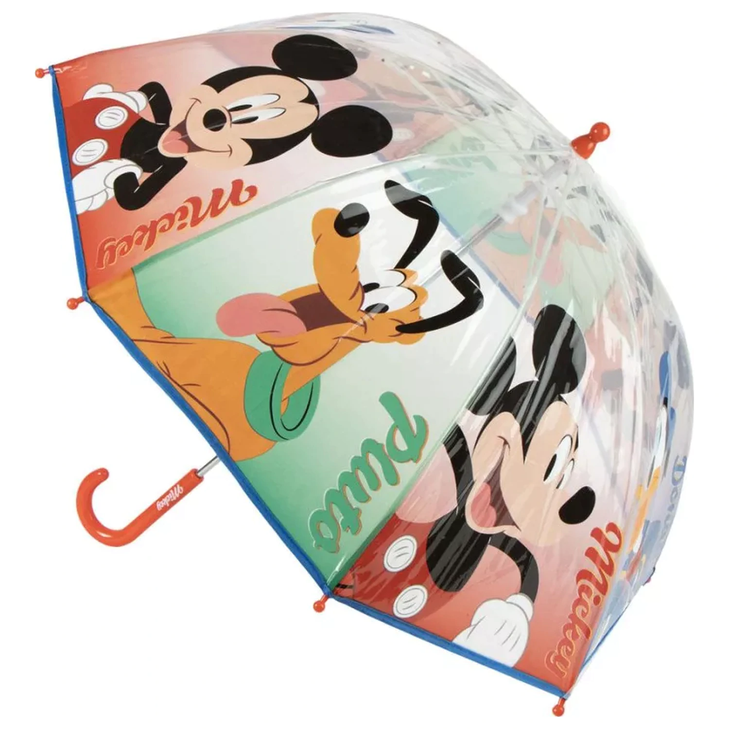 Disney Mickey Pluto umbrela transparenta pentru copii poza produsului