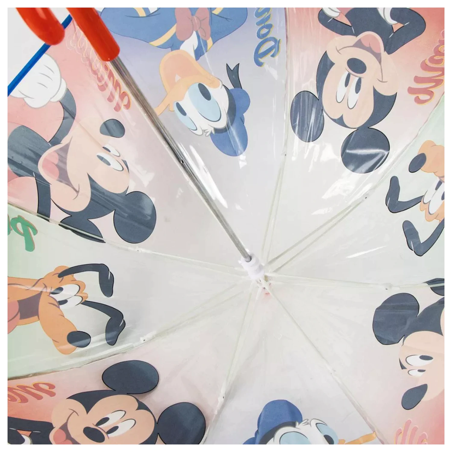 Disney Mickey Pluto umbrela transparenta pentru copii poza produsului