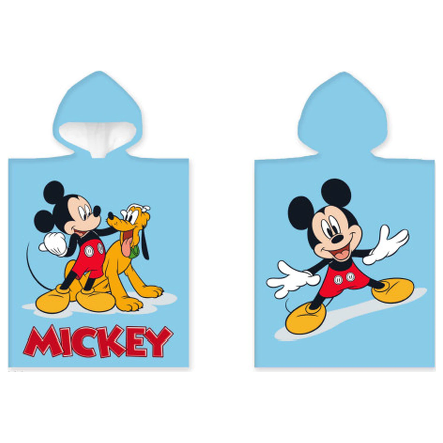 Disney Mickey, Pluto prosop de plaja poncho poza produsului