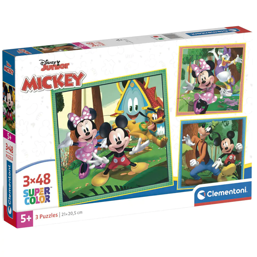 Disney Mickey puzzle 3x48 piese poza produsului