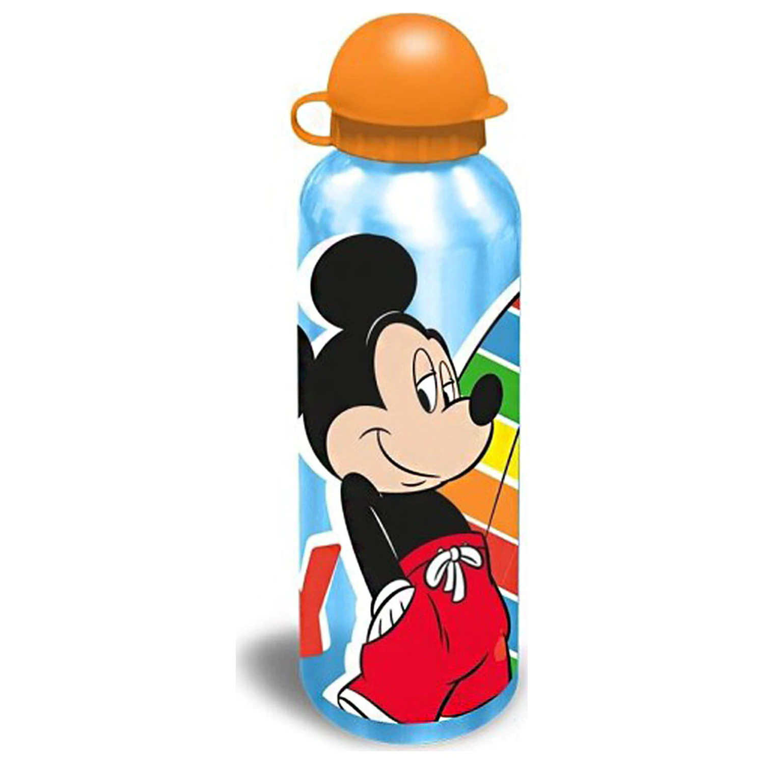 Disney Mickey Rainbow sticla de apa din aluminiu cu capac de baut 500 ml poza produsului
