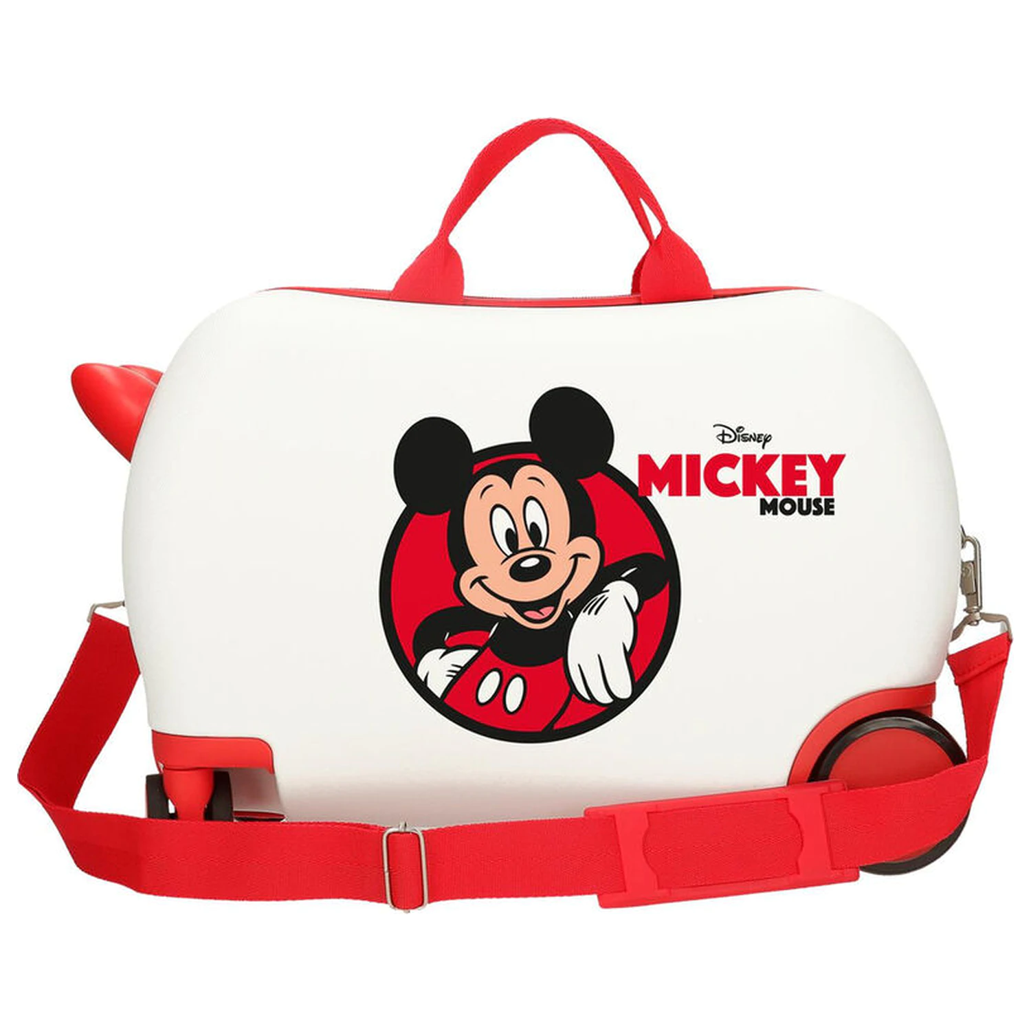 Disney Mickey Roșu ABS geamantan troler 45cm poza produsului