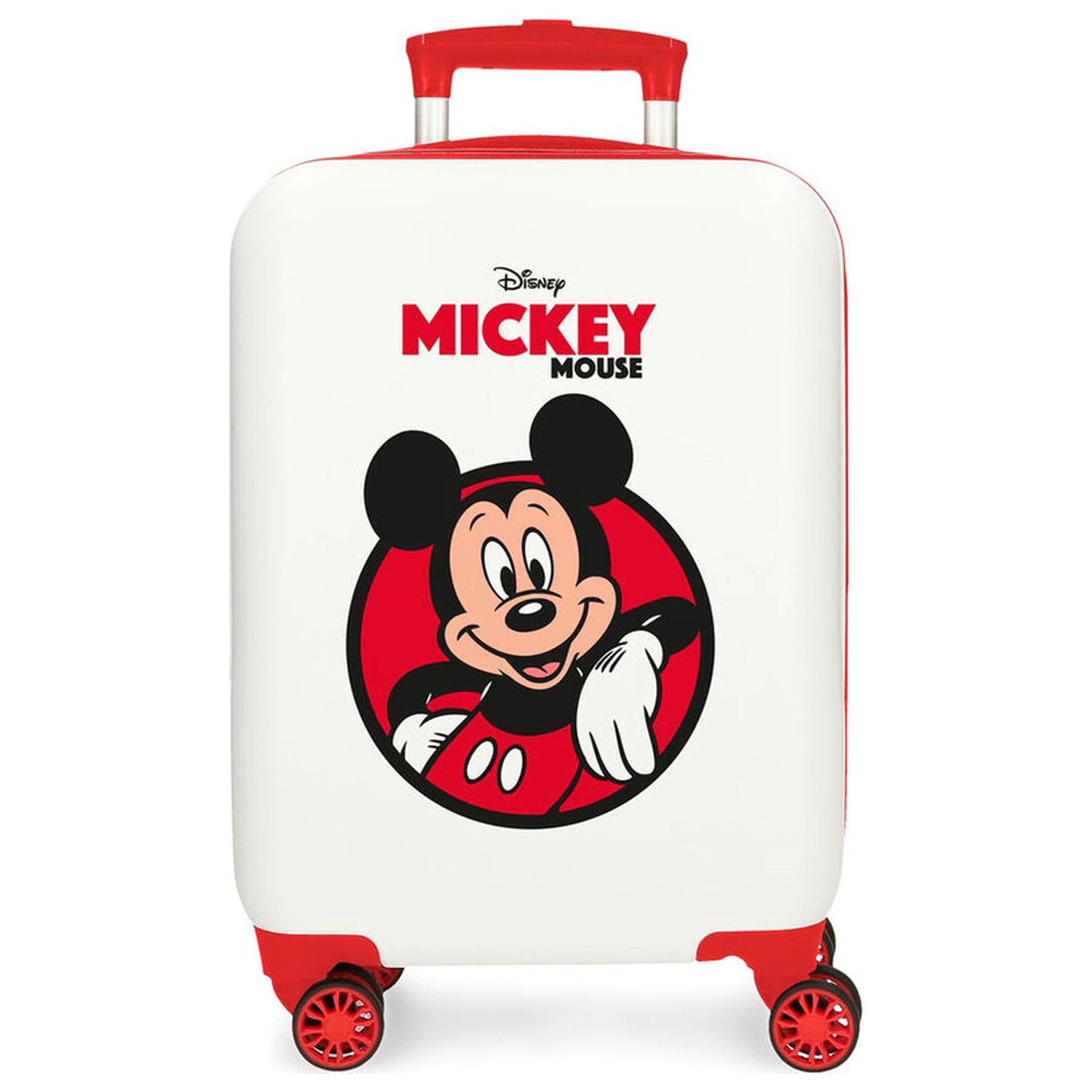Disney Mickey Red ABS valiza trolley 50cm poza produsului