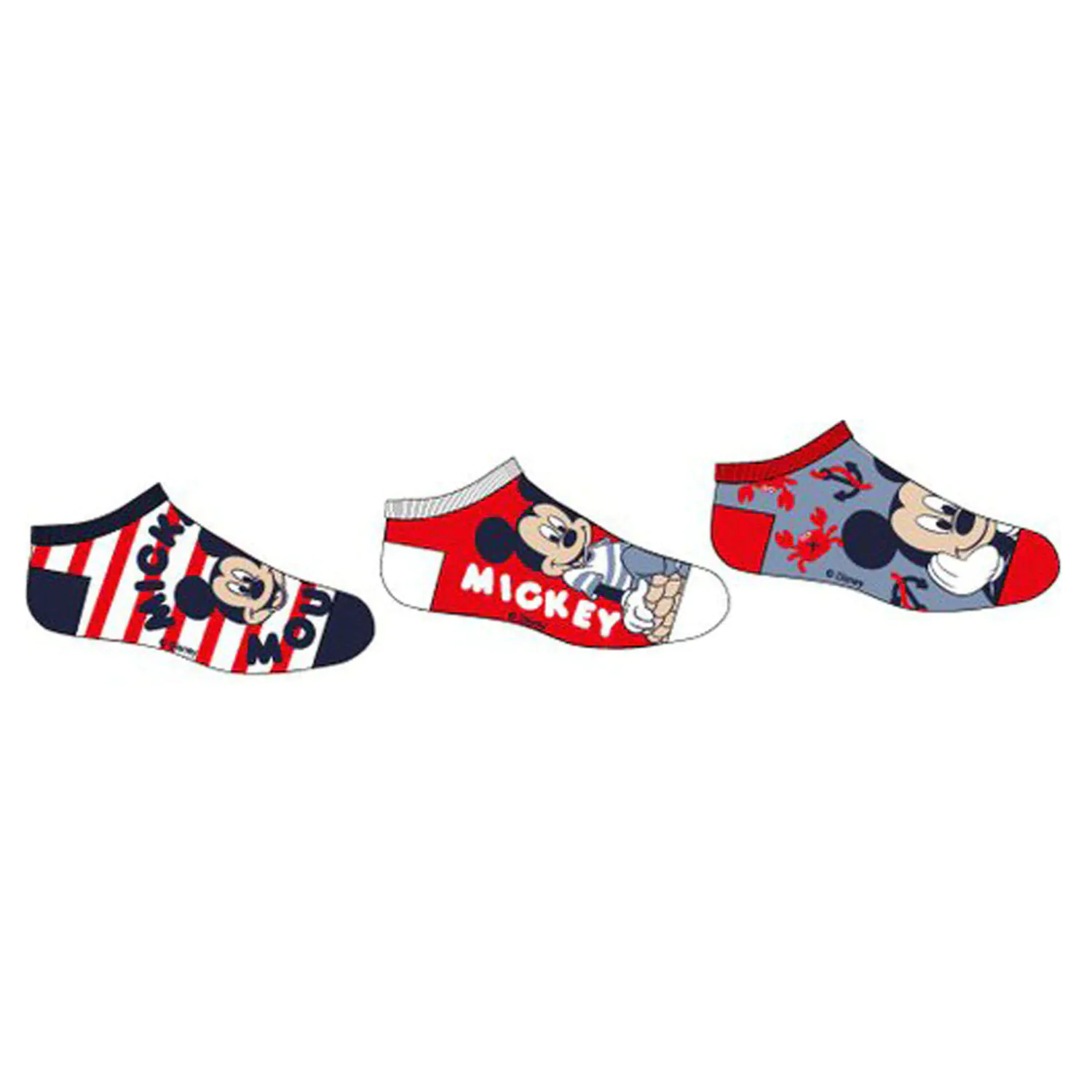Disney Mickey Red Style secret socks pentru copii 31/34 poza produsului