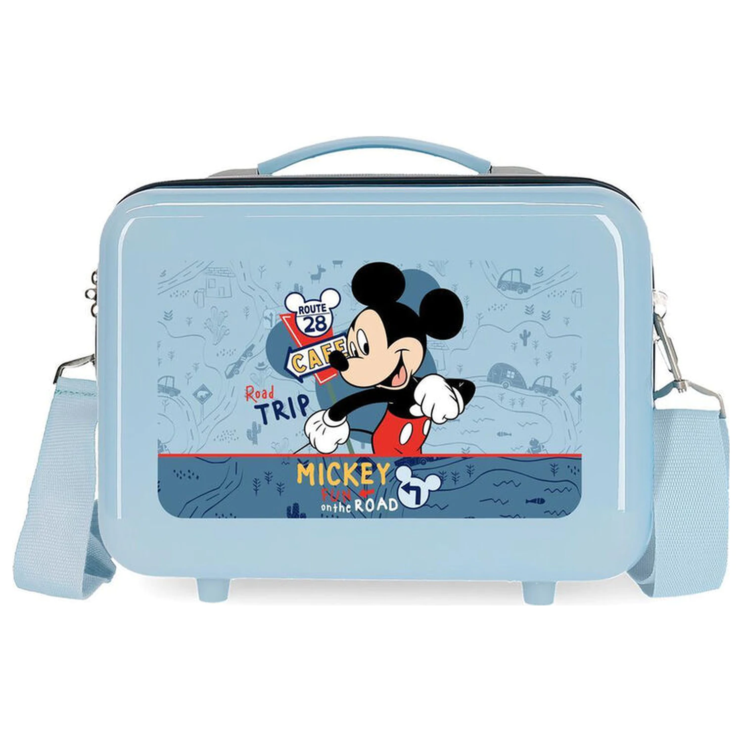 Disney Mickey Road Trip ABS geanta de cosmetice adaptabila 29cm poza produsului