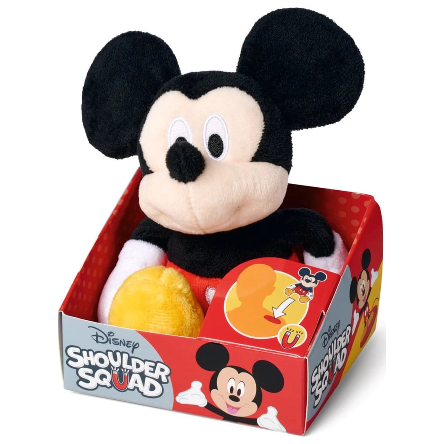 Figurină de pluș Disney Mickey Shoulder Rider 12 cm poza produsului