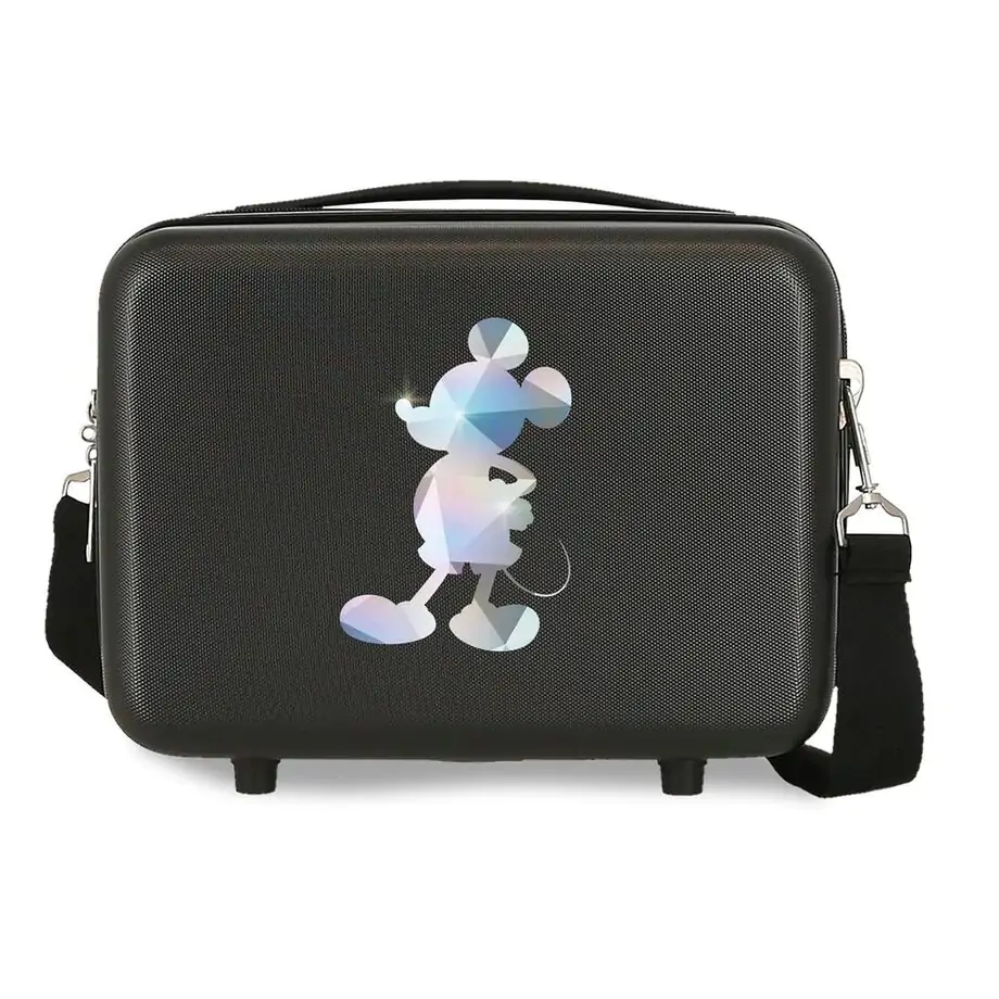 Disney Mickey Silver adaptable ABS vanity case - Etui cosmetic ABS argintiu adaptabil poza produsului