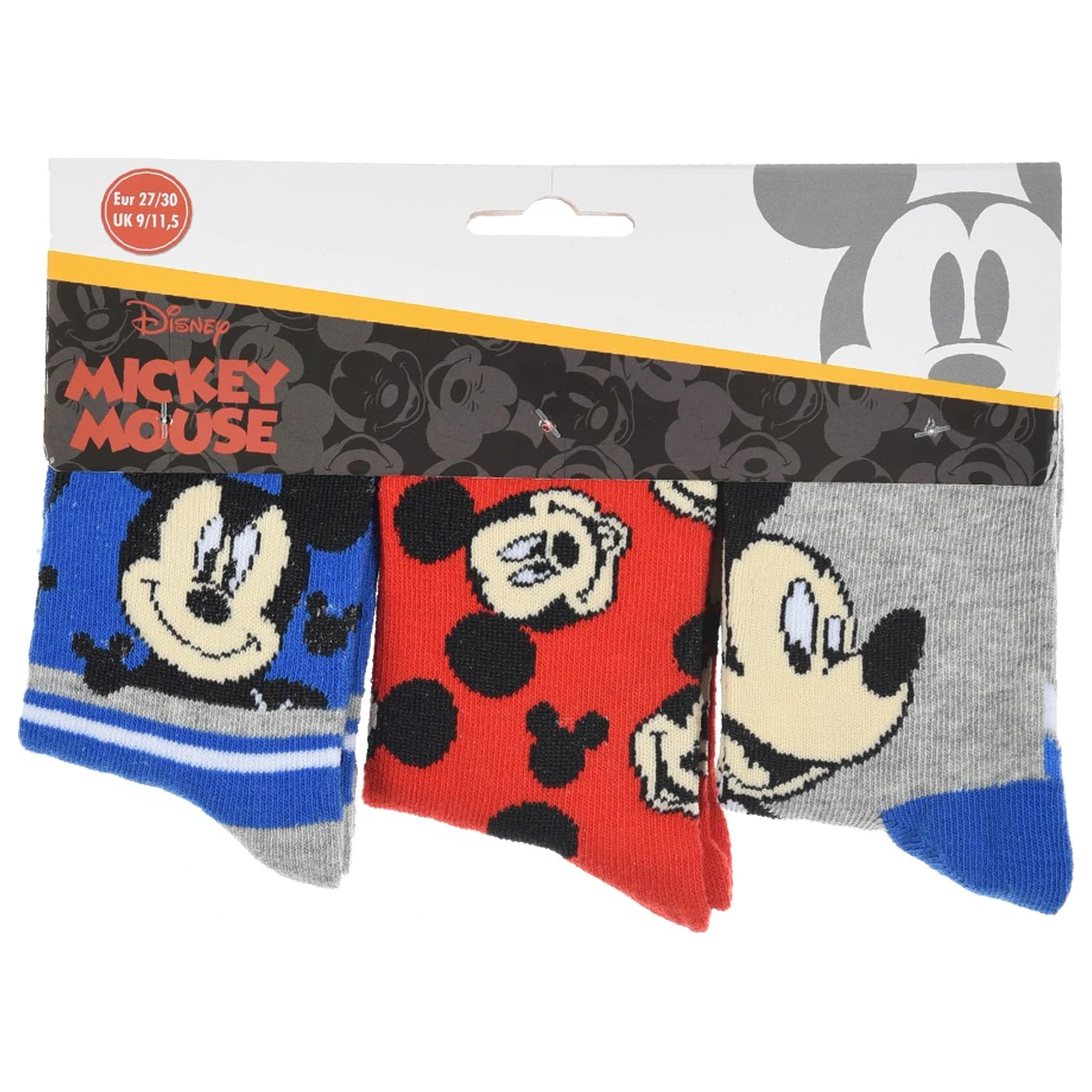 Disney Mickey Stride Blue șosete copii 31/34 poza produsului