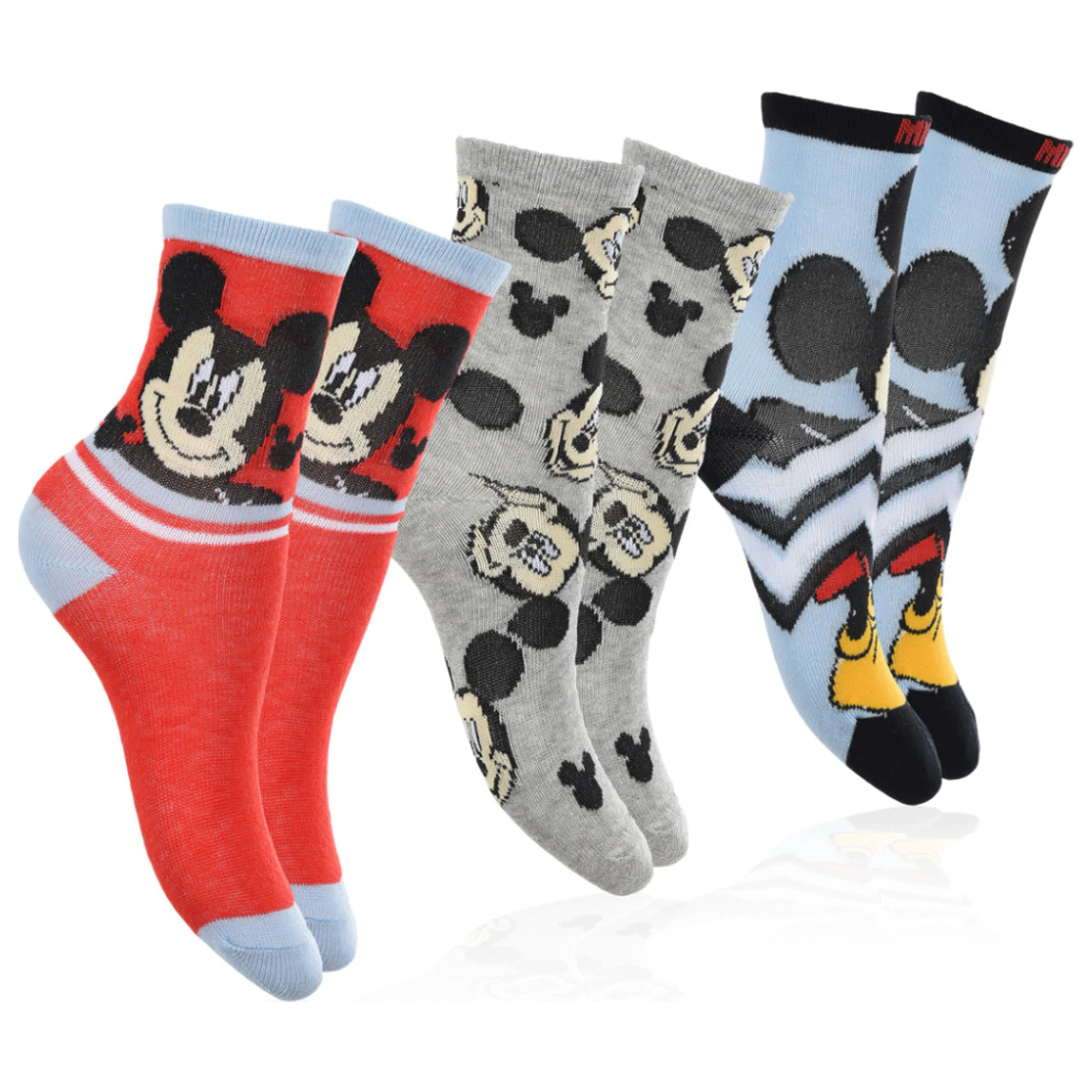 Disney Mickey Stride Red Ciorapi pentru copii 31/34 poza produsului