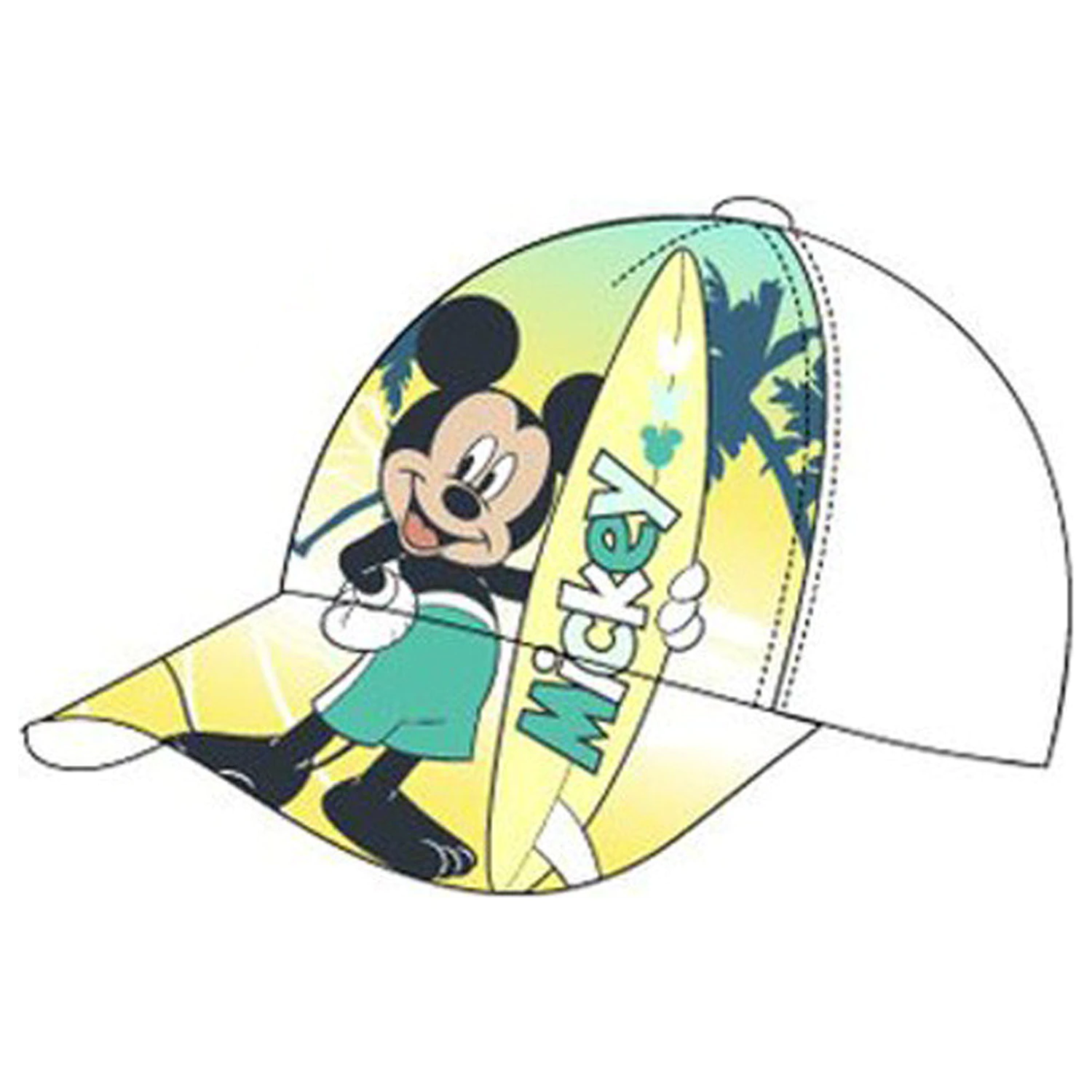 Disney Mickey Surfboard Șapcă de baseball pentru bebeluși 50 cm poza produsului