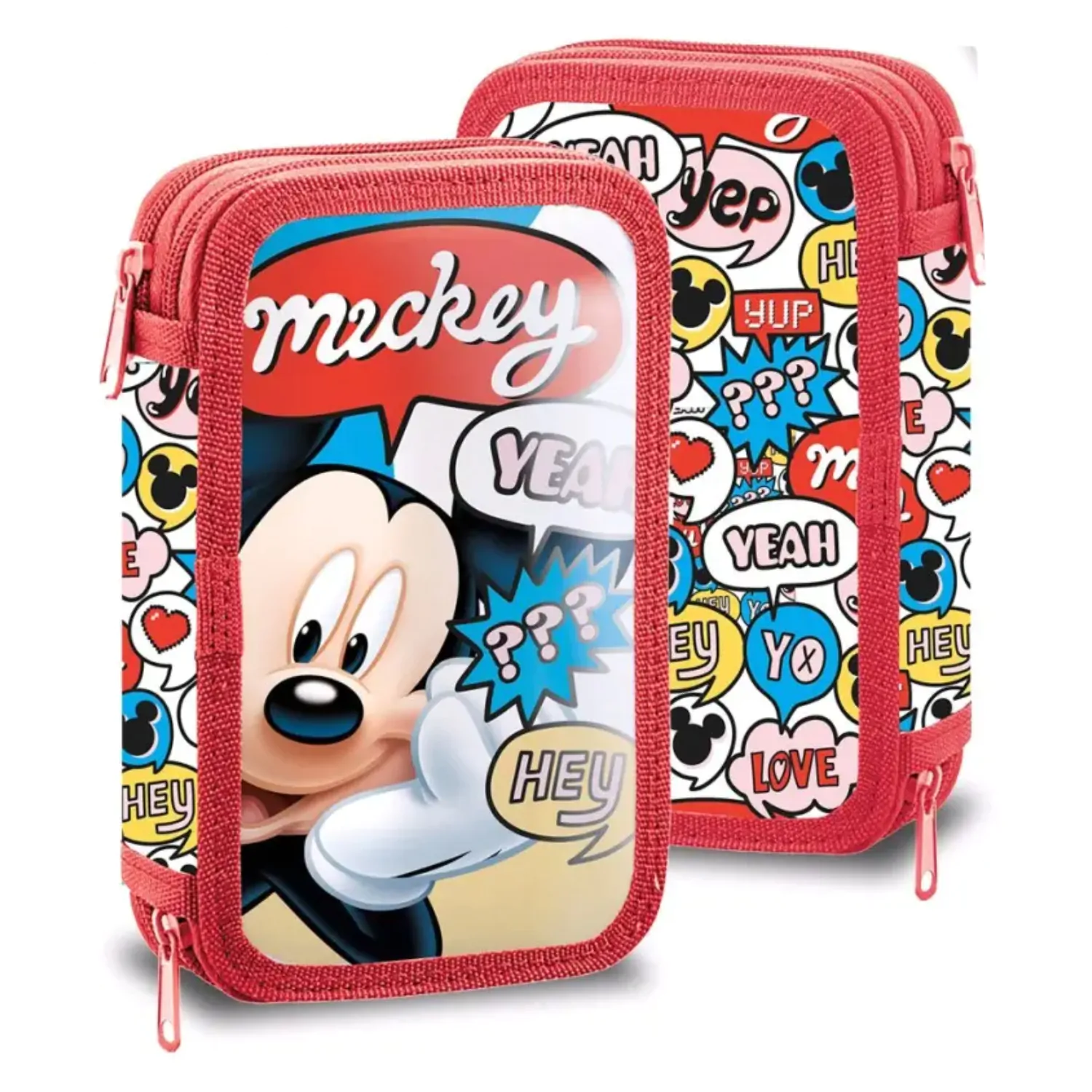 Disney Mickey Mouse penar etajat dublu umplut poza produsului