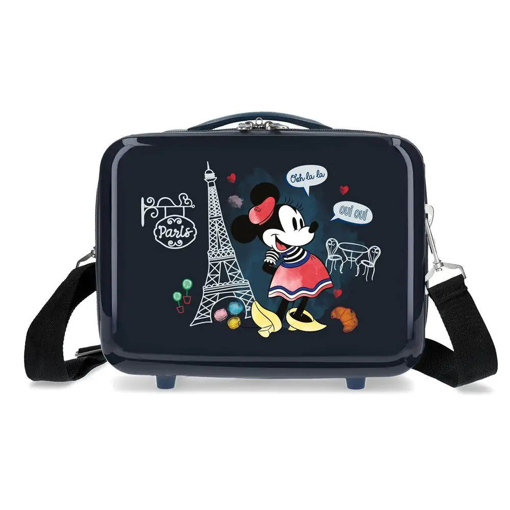 Disney Minnie Around the World Paris adaptable ABS vanity case tip servietă poza produsului