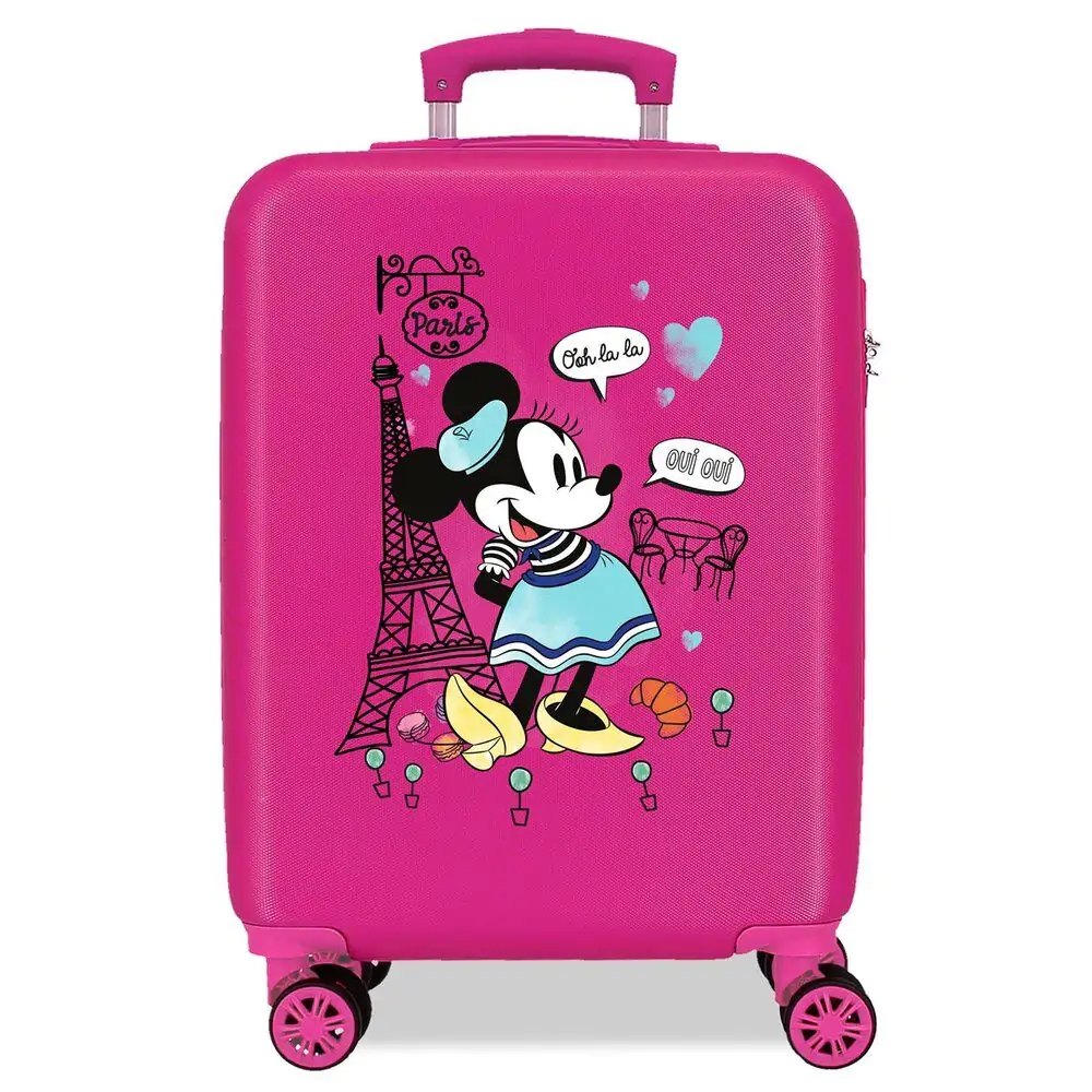 Troller Disney Minnie Around the World Paris ABS 55cm poza produsului