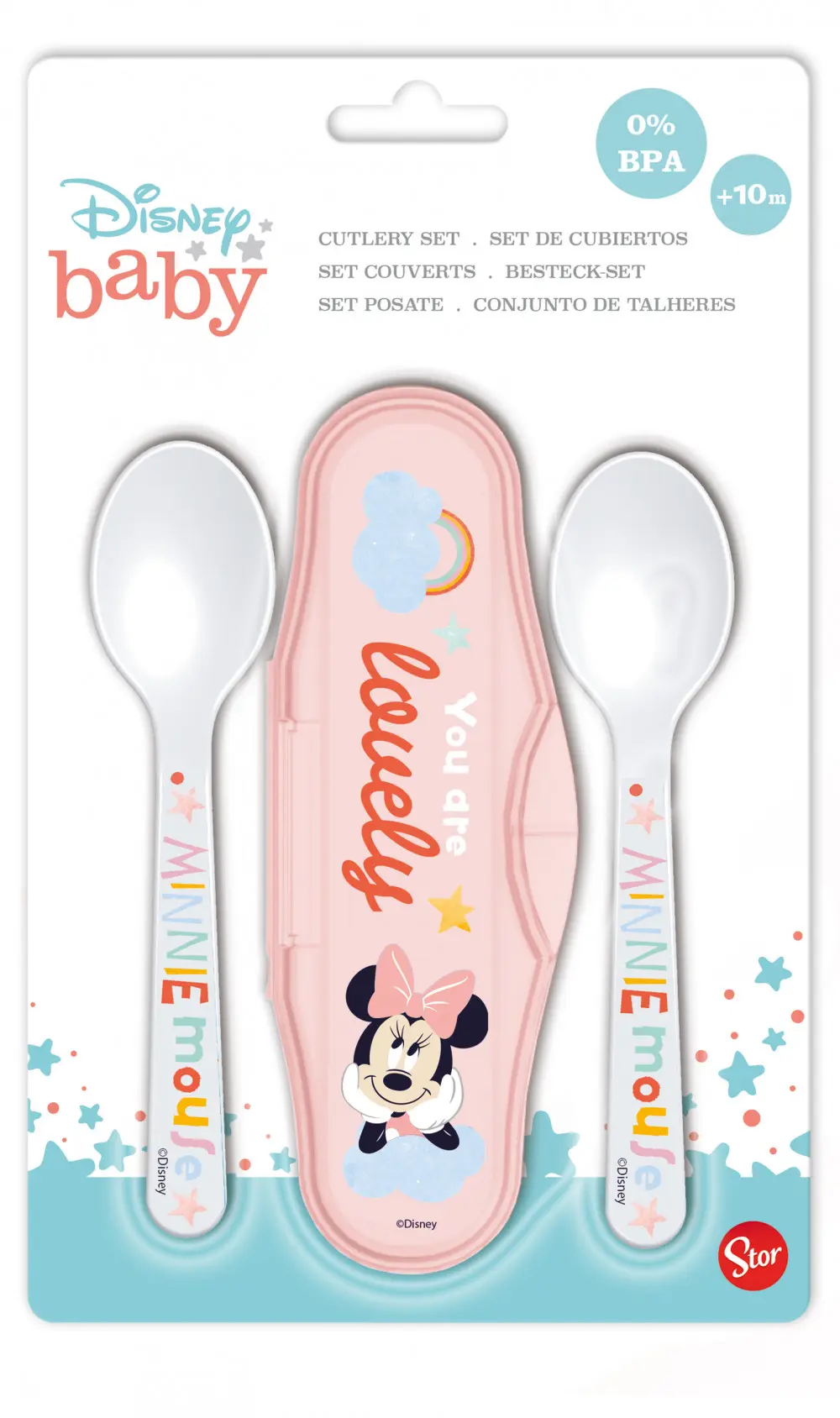 Disney Minnie Mouse Set tacâmuri de călătorie poza produsului