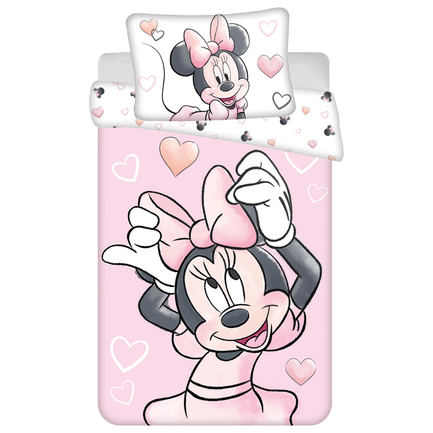Disney Minnie Blush Roz pentru copii Manta de plapuma pentru bebelusi poza produsului