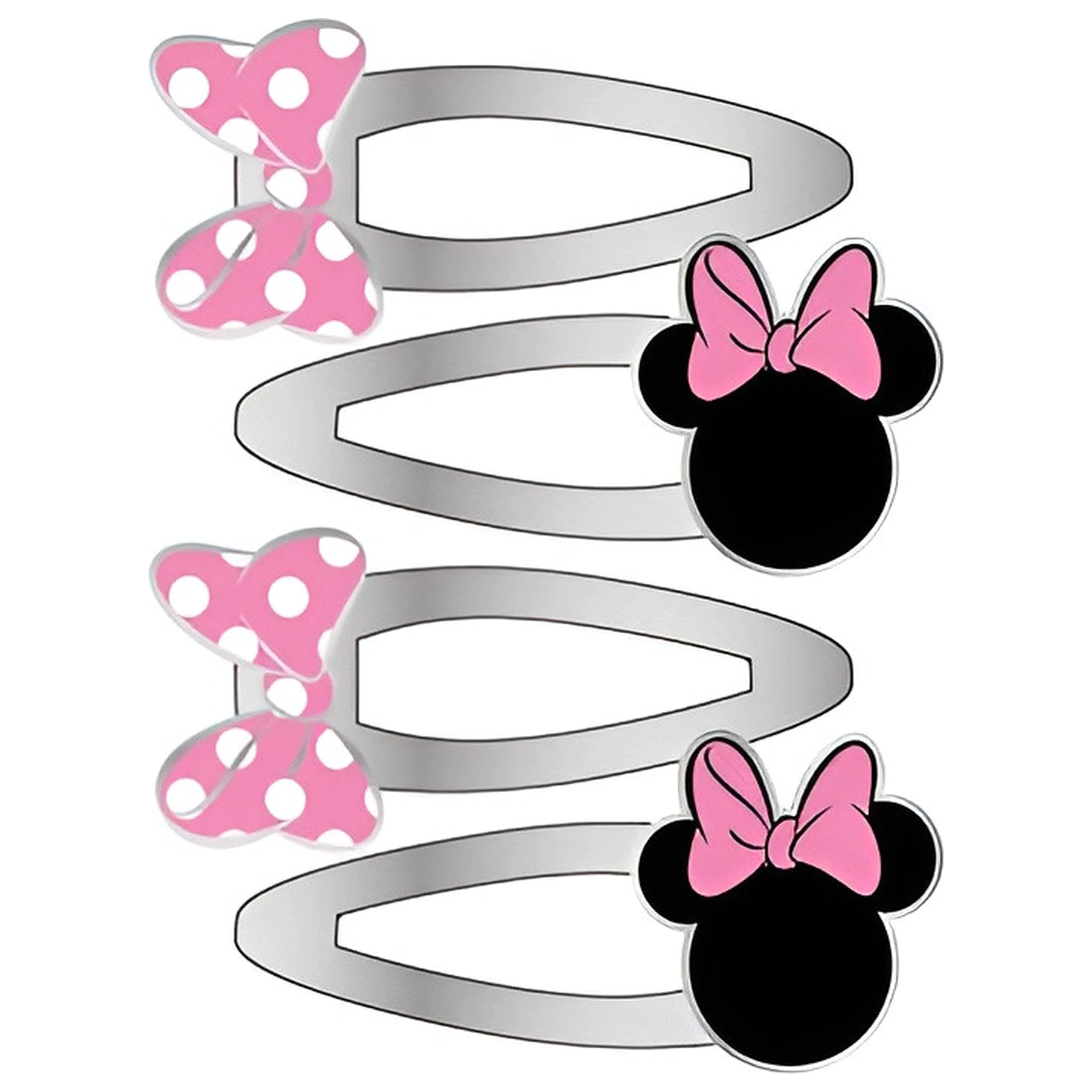Disney Minnie Bow Hair Clip Set, 4 bucăți poza produsului
