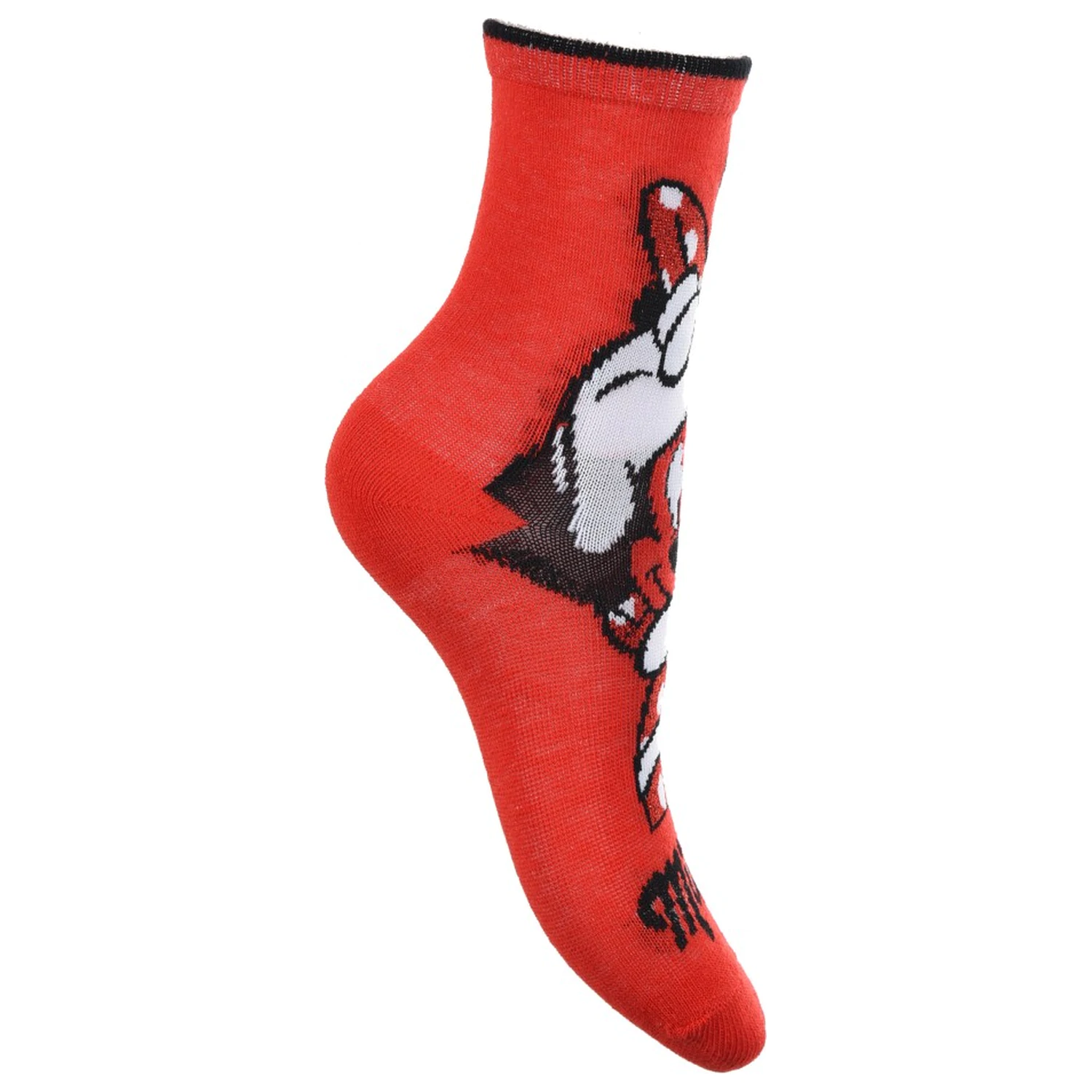 Disney Minnie Mouse Red Bow Sosete pentru copii 31/34 poza produsului