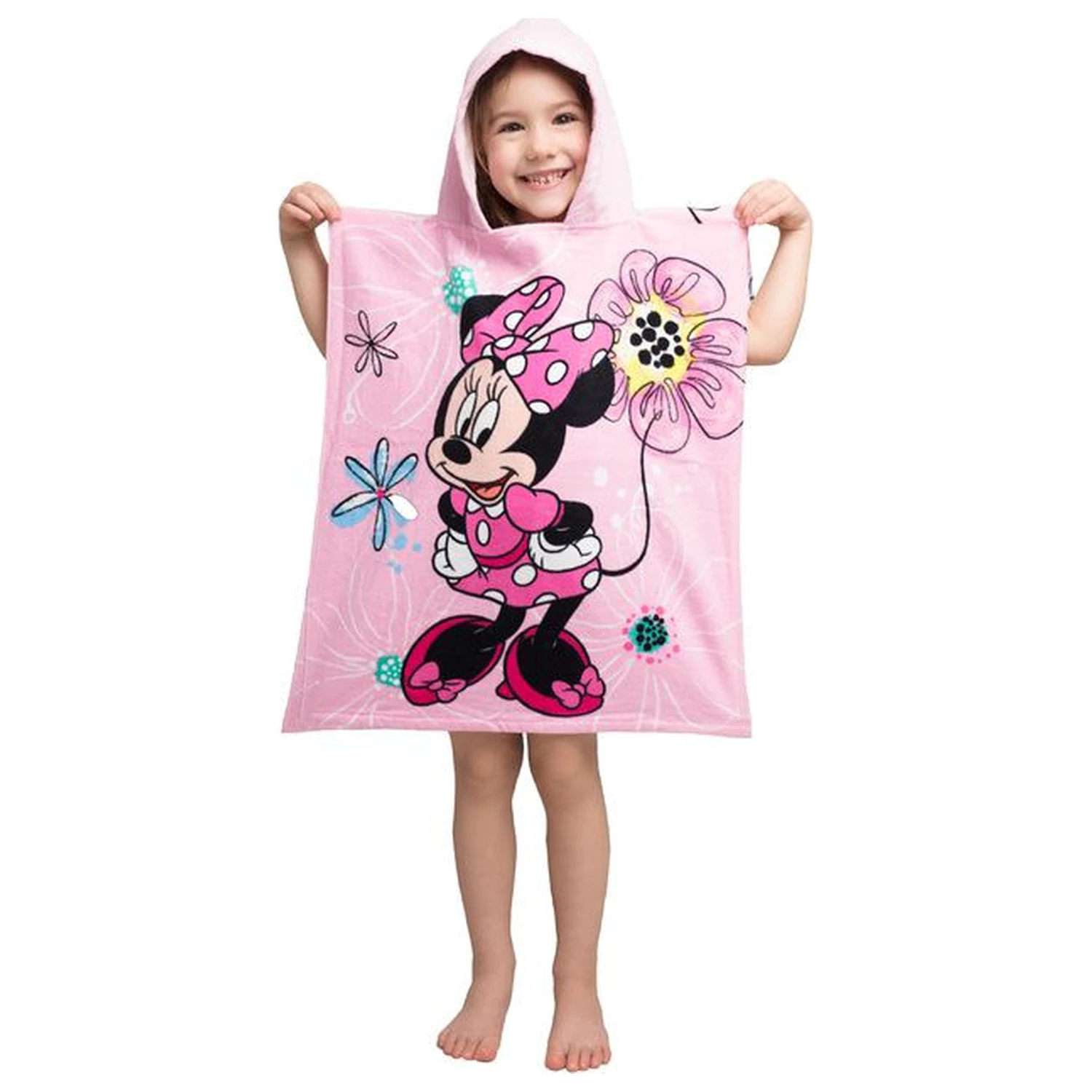 Disney Minnie Bow Proso de plaja Poncho poza produsului