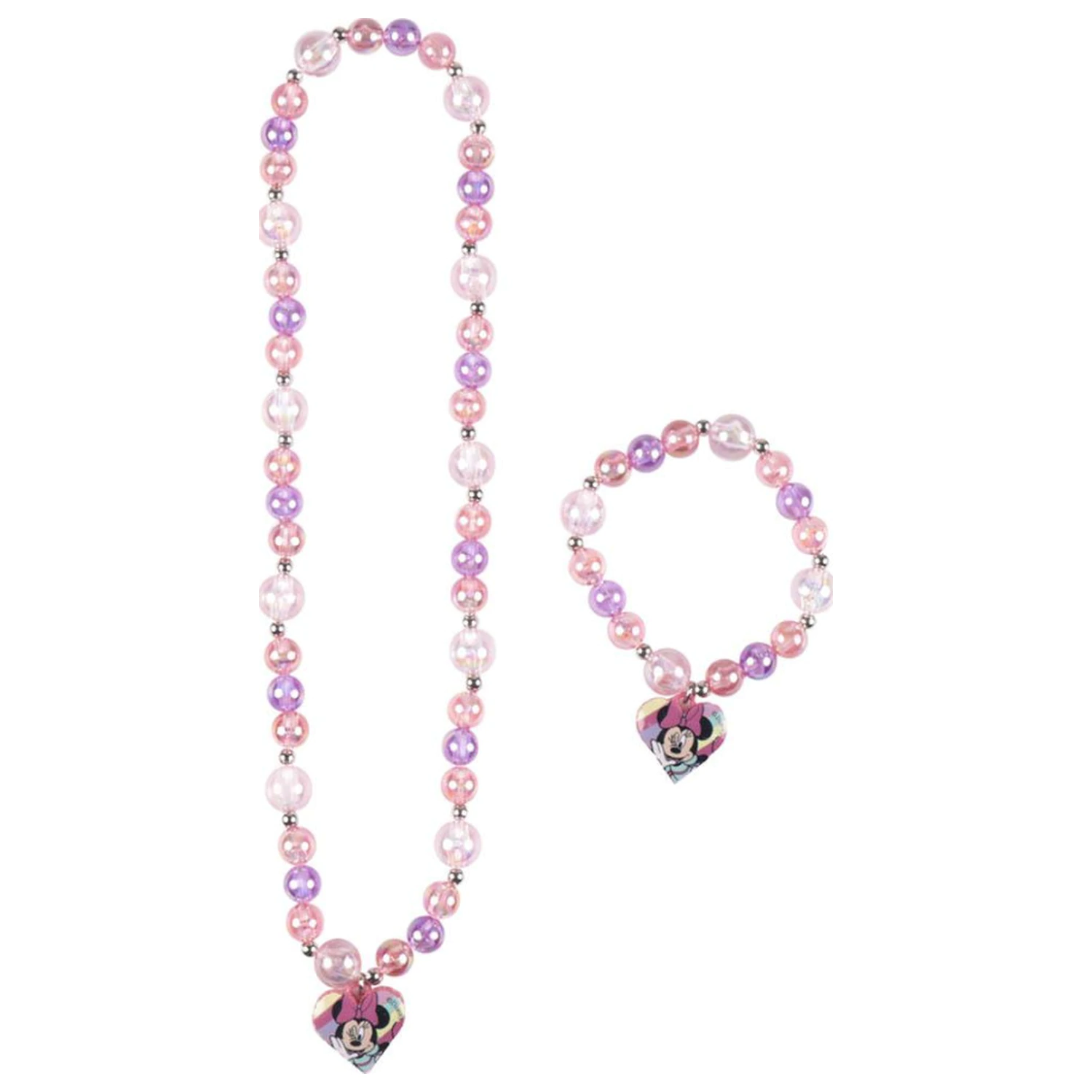 Disney Minnie Bubble Colier și set de brățări cu mărgele poza produsului