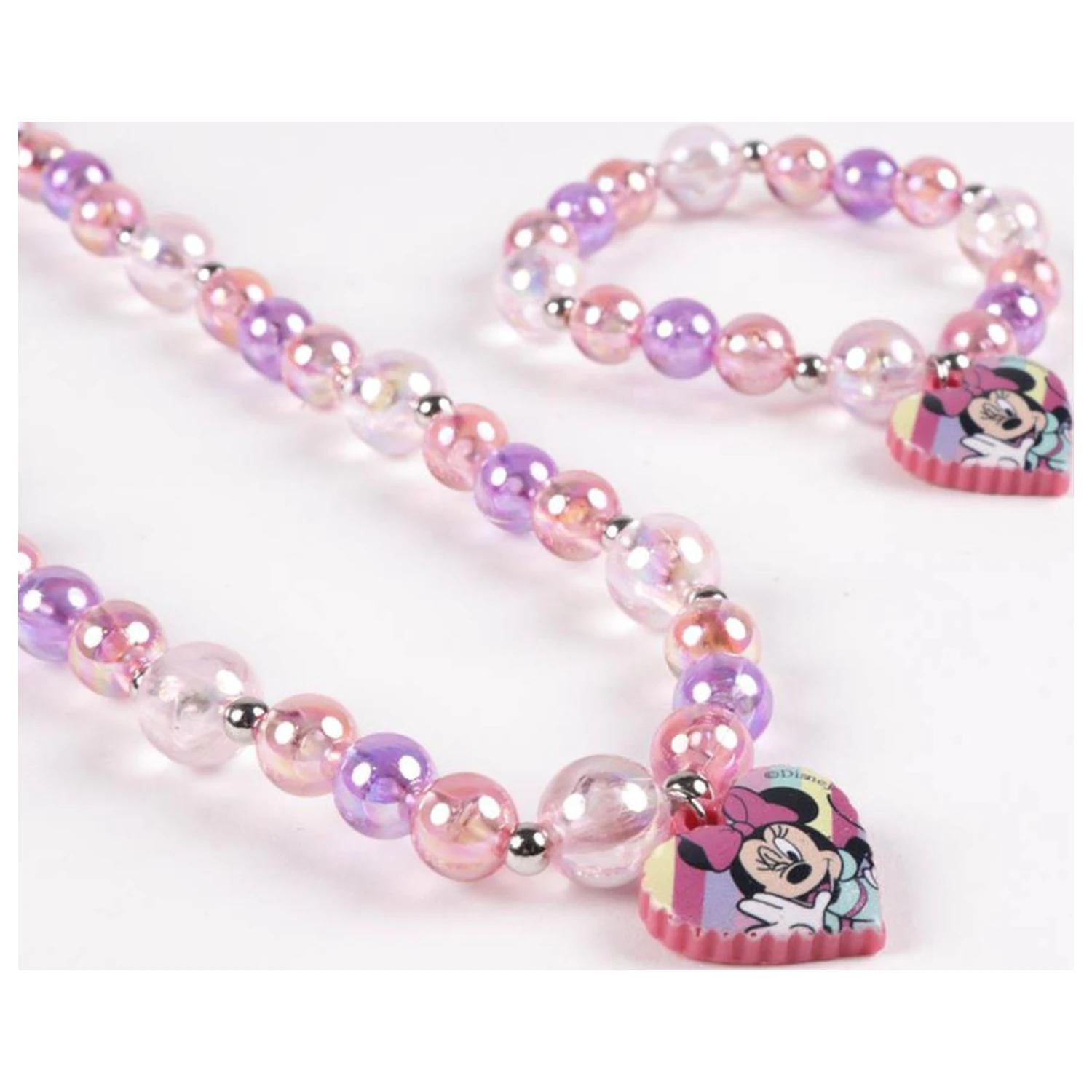 Disney Minnie Bubble Colier și set de brățări cu mărgele poza produsului