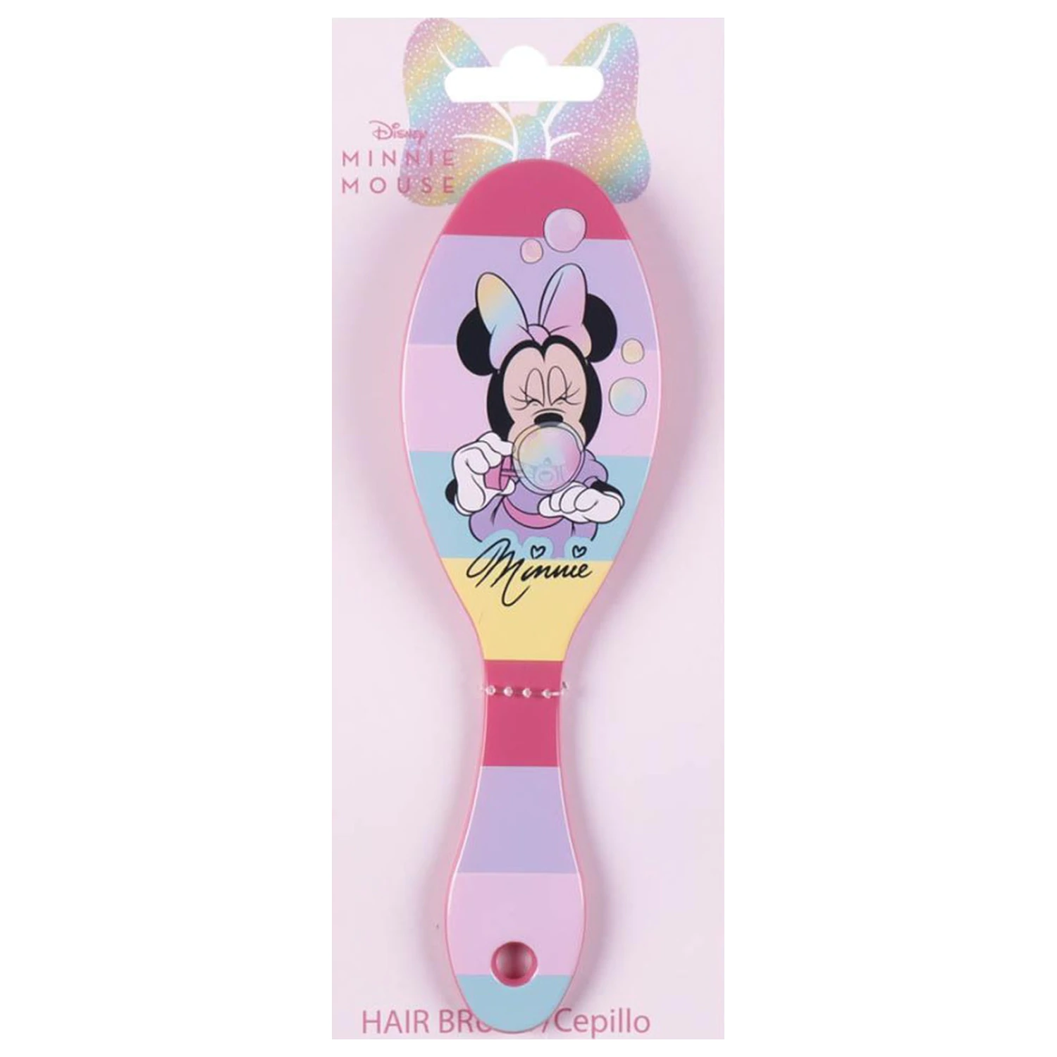 Disney Minnie Bubble Hair Brush, Pieptene 21 cm poza produsului