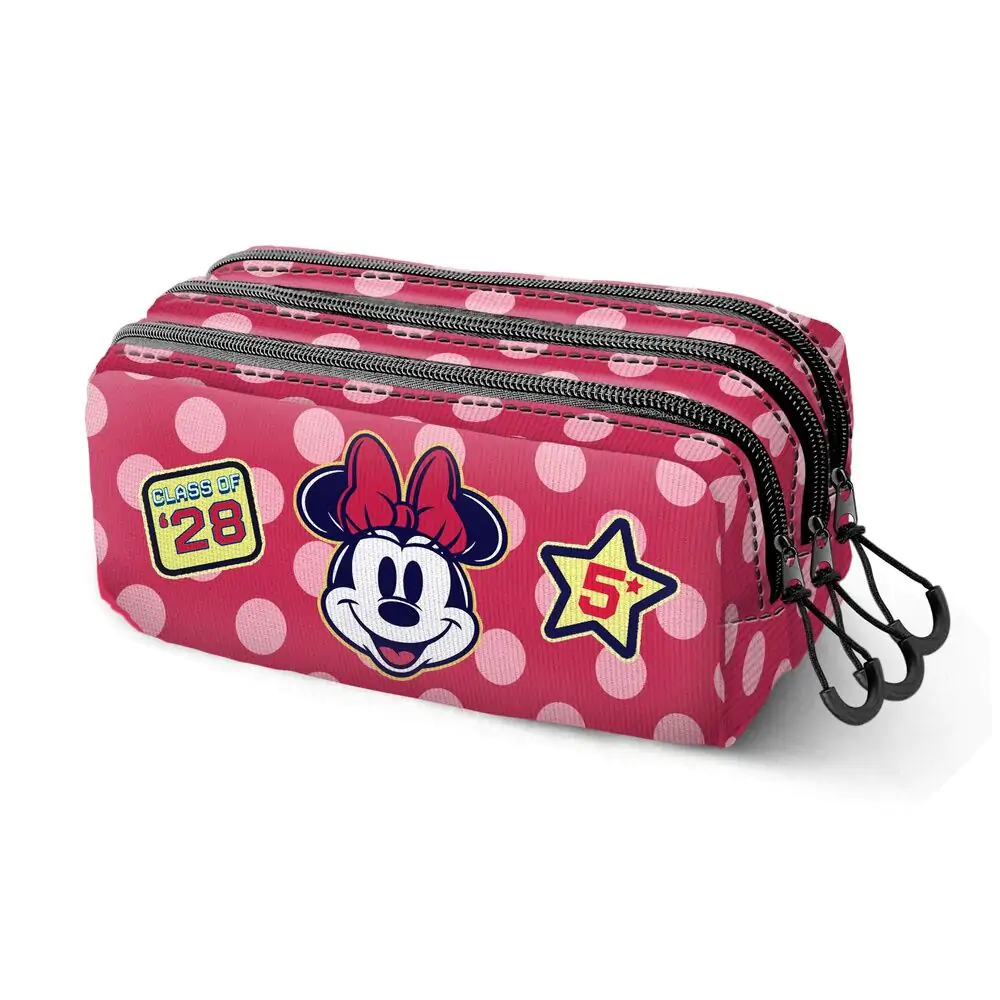 Disney Minnie Class etui triplu pentru creioane poza produsului