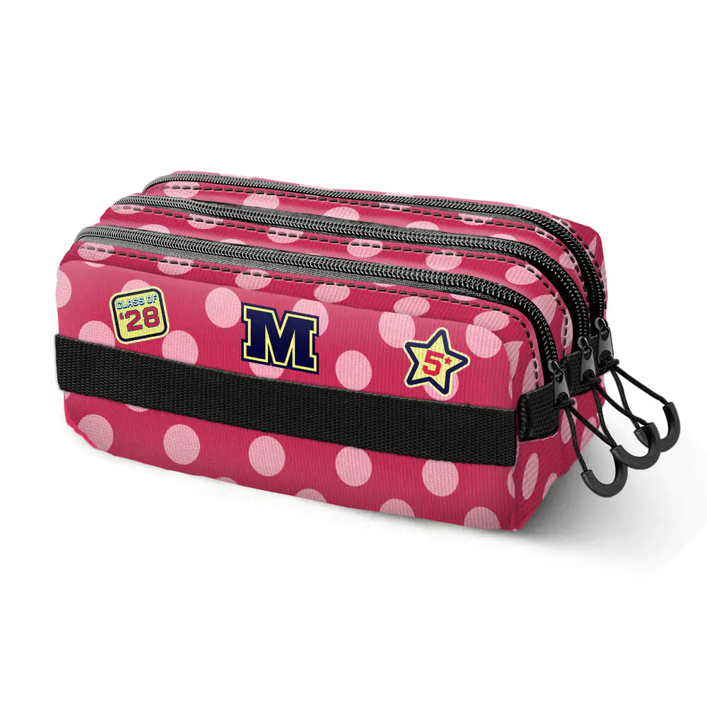 Disney Minnie Class etui triplu pentru creioane poza produsului
