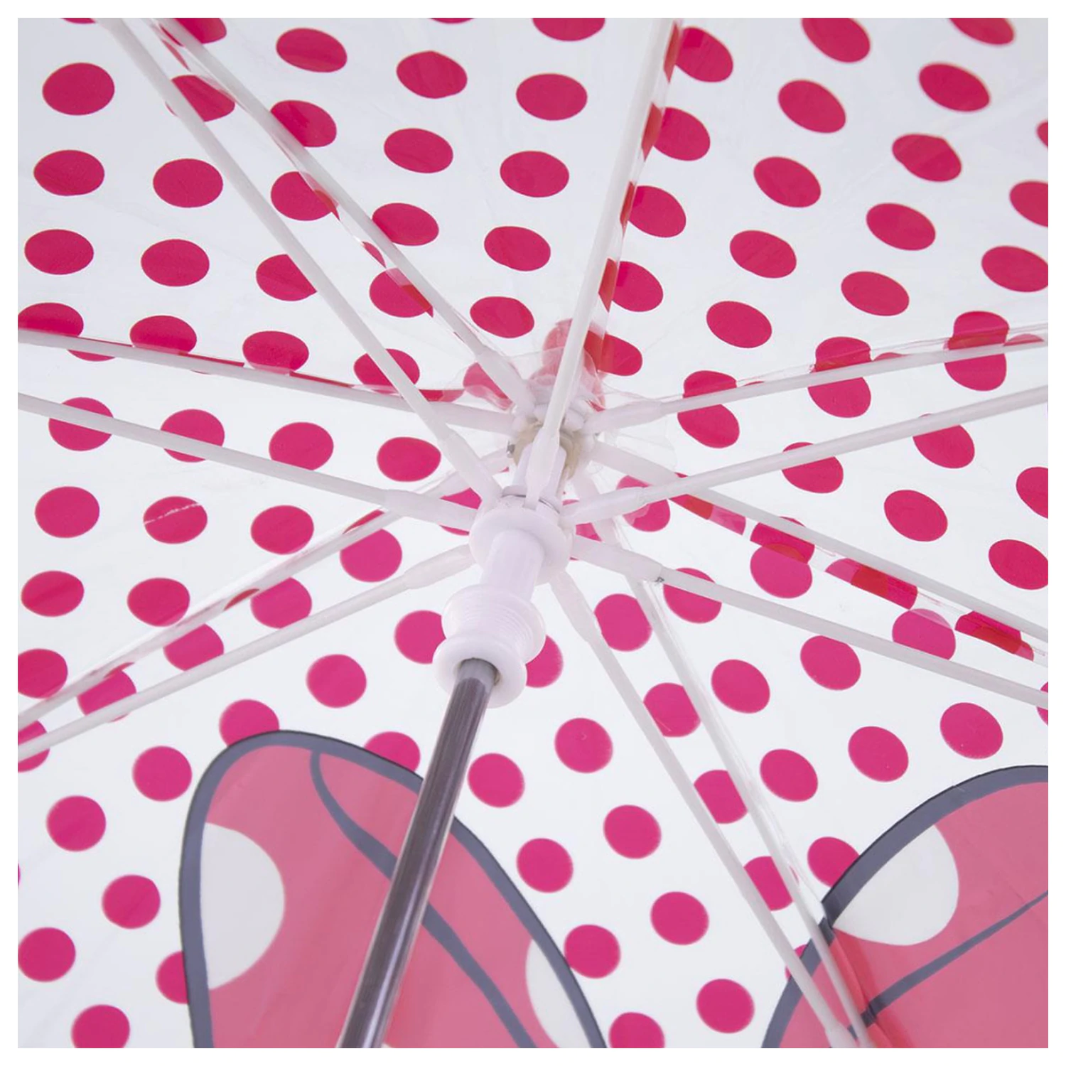 Disney Minnie Dots umbrela transparenta pentru copii Ø71 cm poza produsului