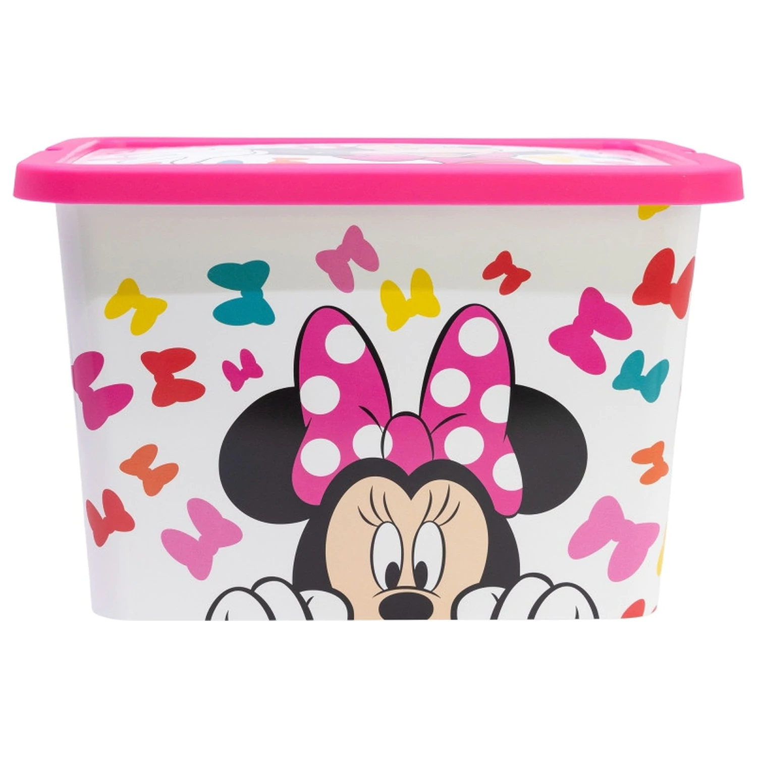 Disney Minnie Edgy Bows cutie de depozitare din plastic 7 L poza produsului