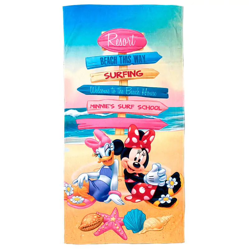 Disney Minnie Mouse prosop de plajă din bumbac poza produsului