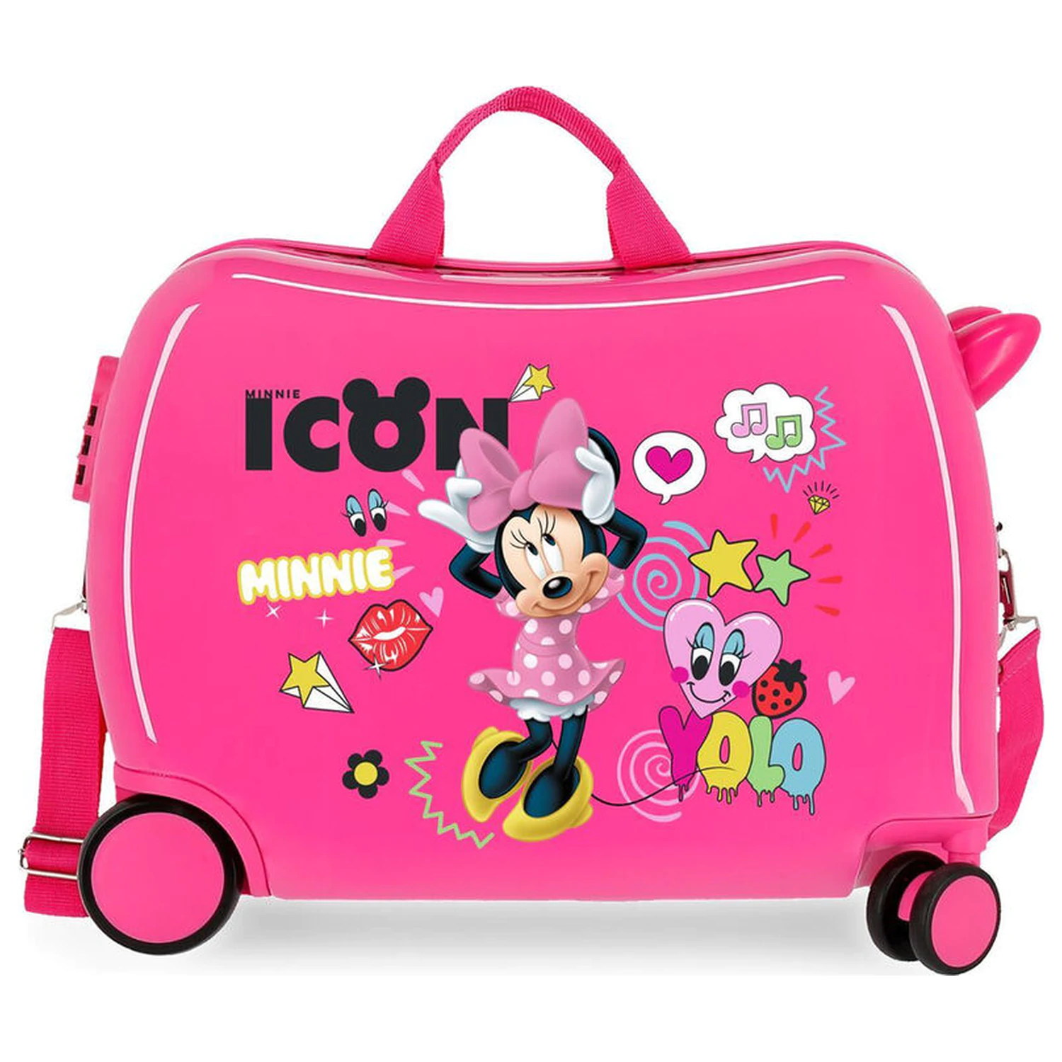 Disney Minnie Enjoy ABS troler geamantan 50cm poza produsului