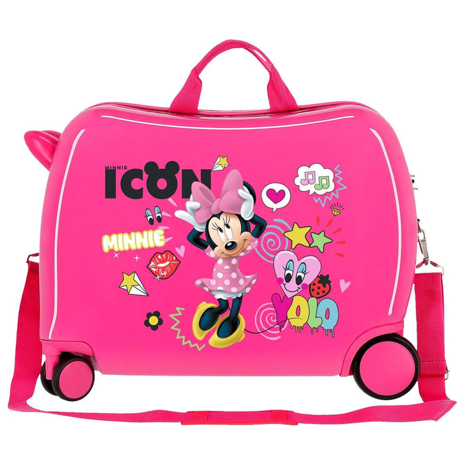 Disney Minnie Enjoy ABS troler geamantan 50cm poza produsului