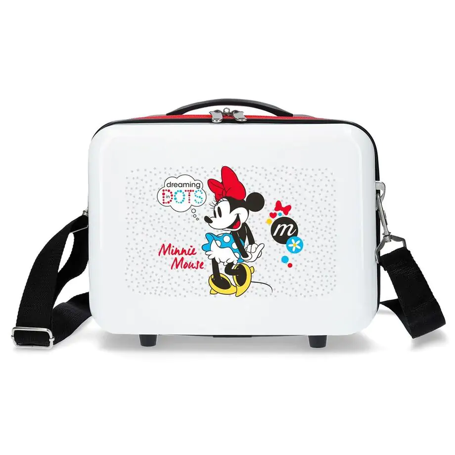 Disney Minnie Enjoy The Days Dots trusă de toaletă ABS adaptabilă poza produsului