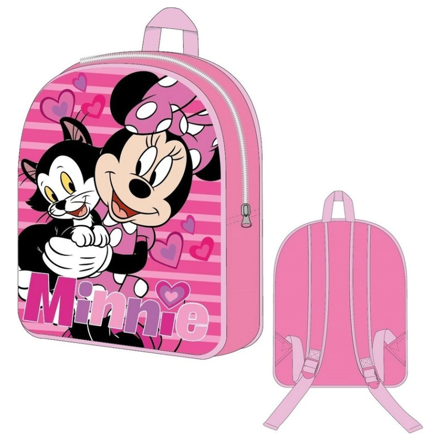 Disney Minnie Figaro Heart Rucsac, Geanta 30 cm poza produsului