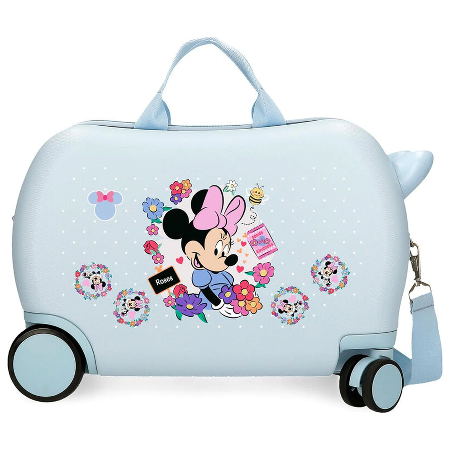 Disney Minnie Flowers ABS geamantan troler 45cm poza produsului