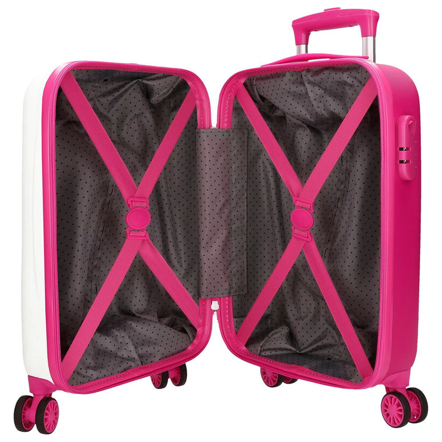 Disney Minnie Flowers ABS geanta trolley 50cm poza produsului