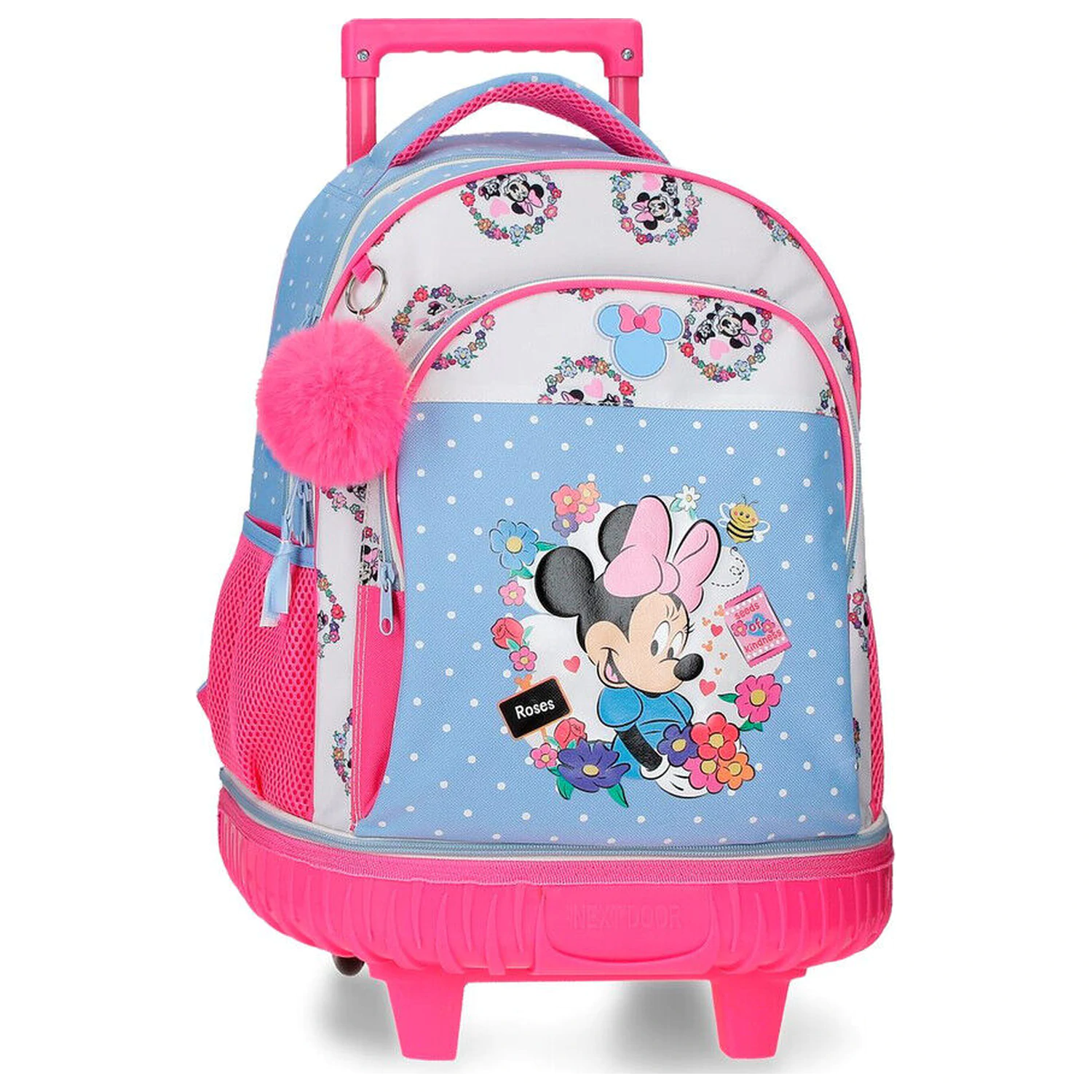 Disney Minnie Flowers troler compact extraibil 43cm poza produsului