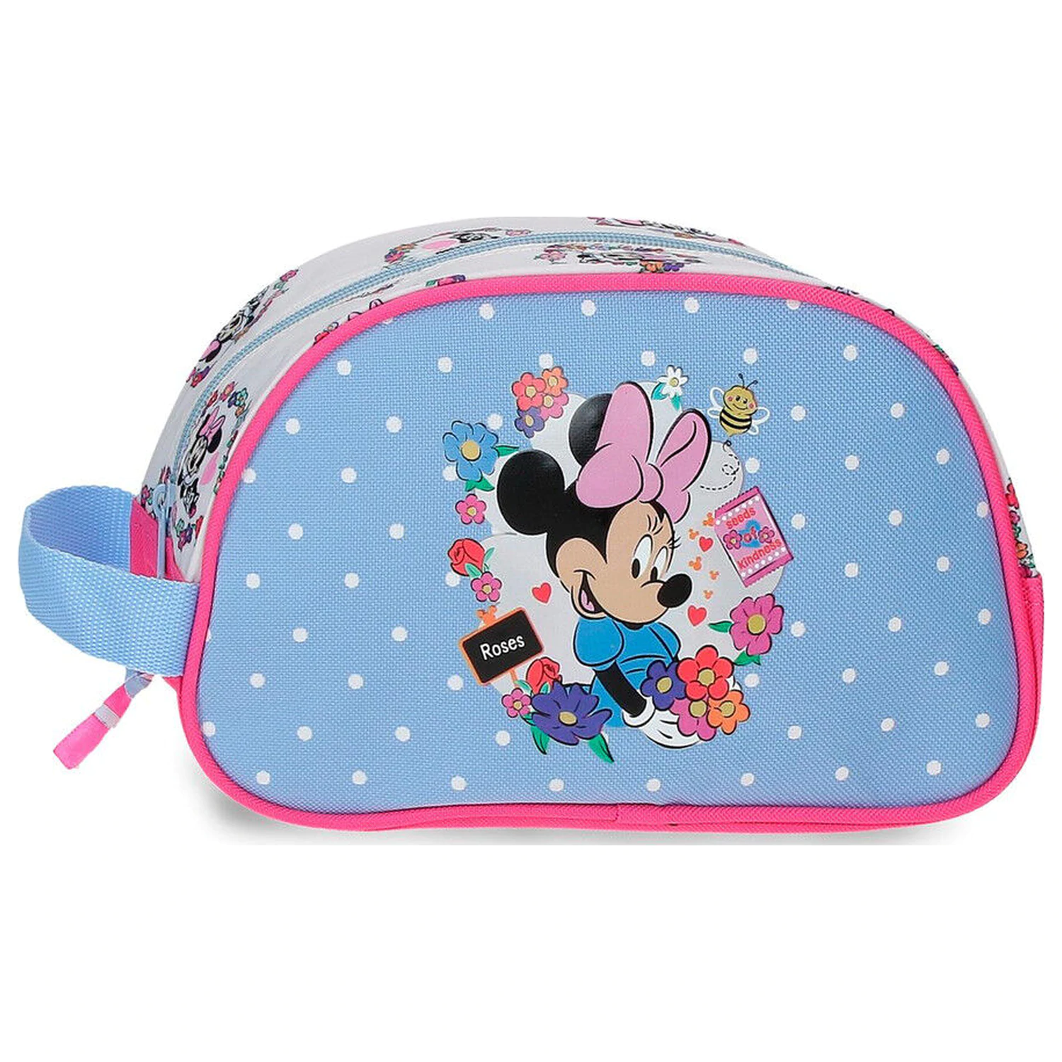 Disney Minnie Flowers servieta de cosmetice adaptabila poza produsului