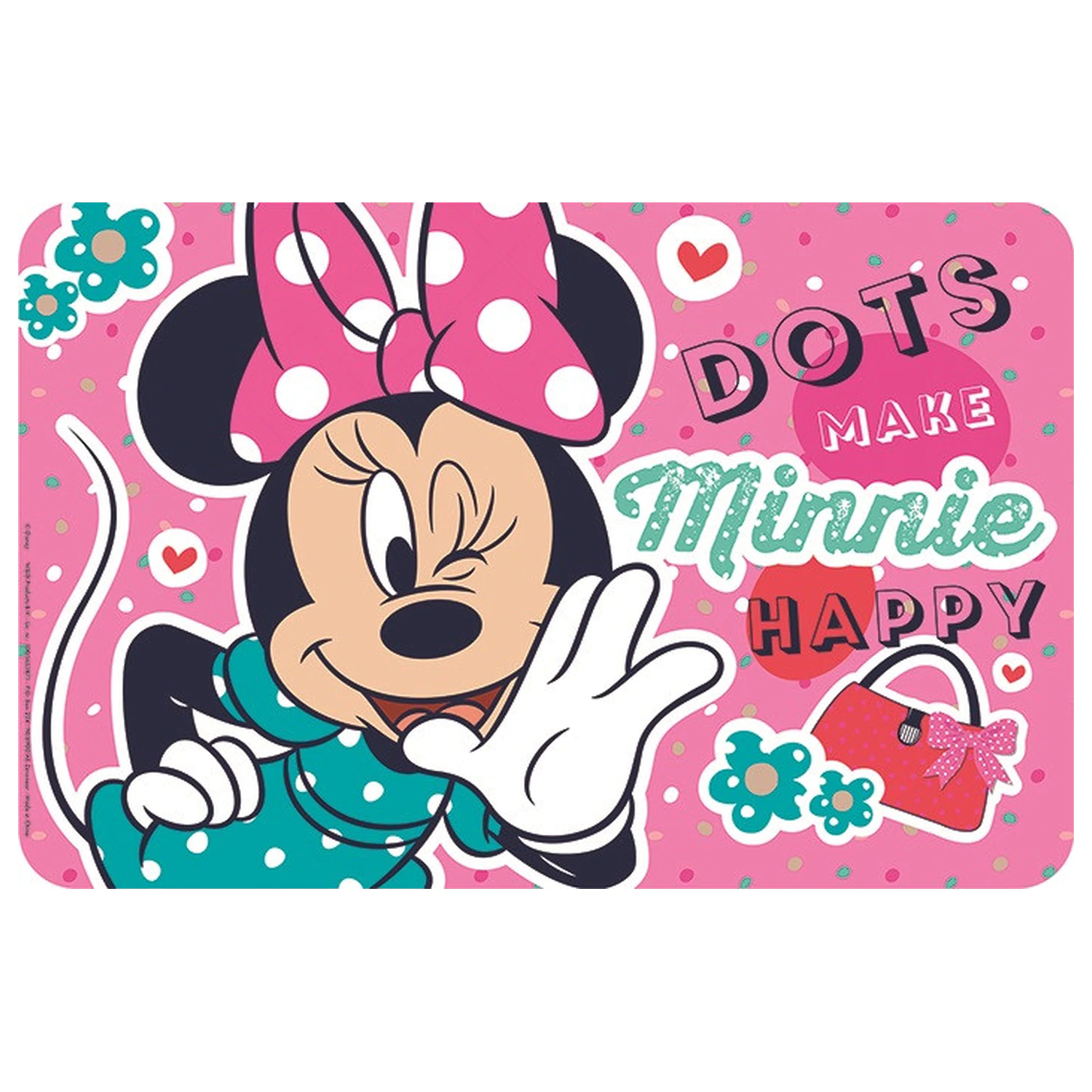 Disney Minnie Happy Dots Suport pentru masa 43x28 cm poza produsului