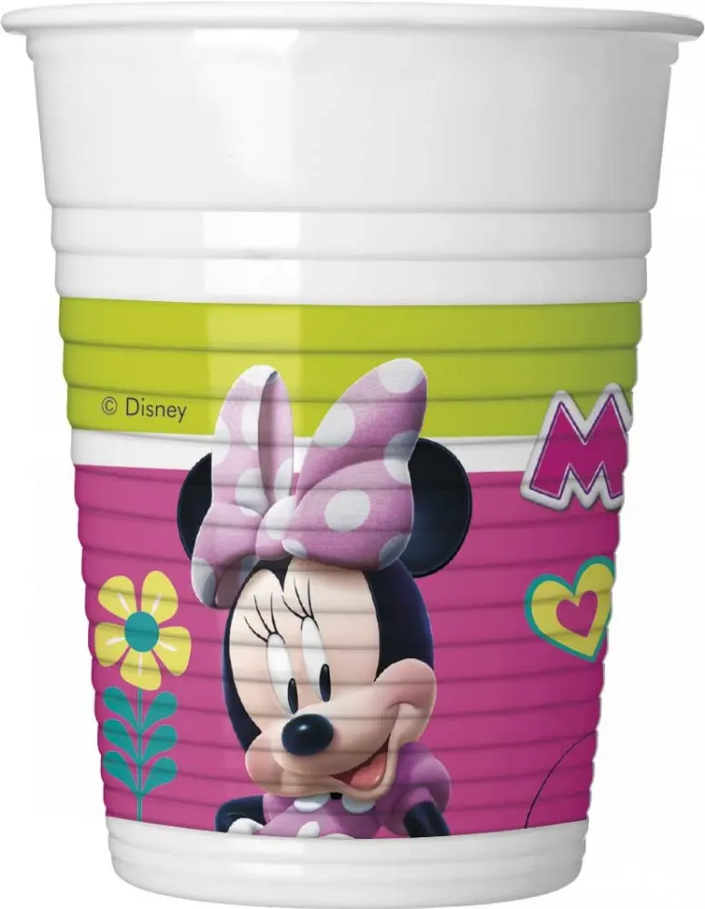 Disney Minnie Happy Helpers Pahar de plastic 8 piese 200 ml poza produsului