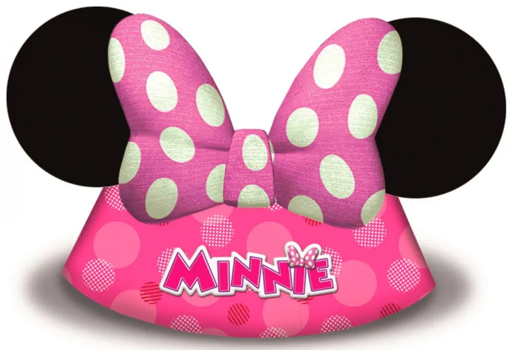 Disney Minnie Happy Helpers Palarii de petrecere, 6 bucati poza produsului
