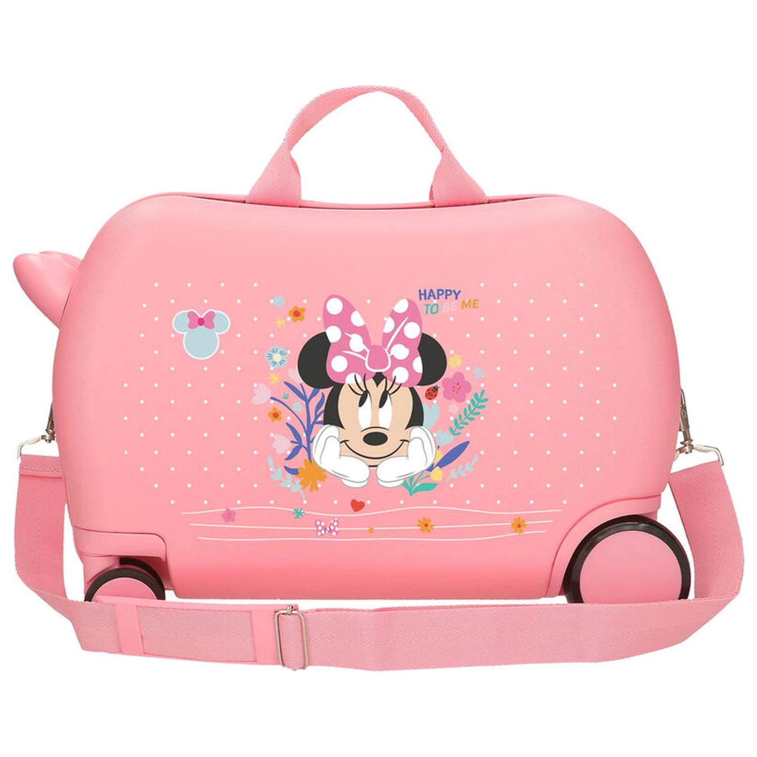 Disney Minnie Happy To Be Me geanta trolley din ABS 45 cm poza produsului