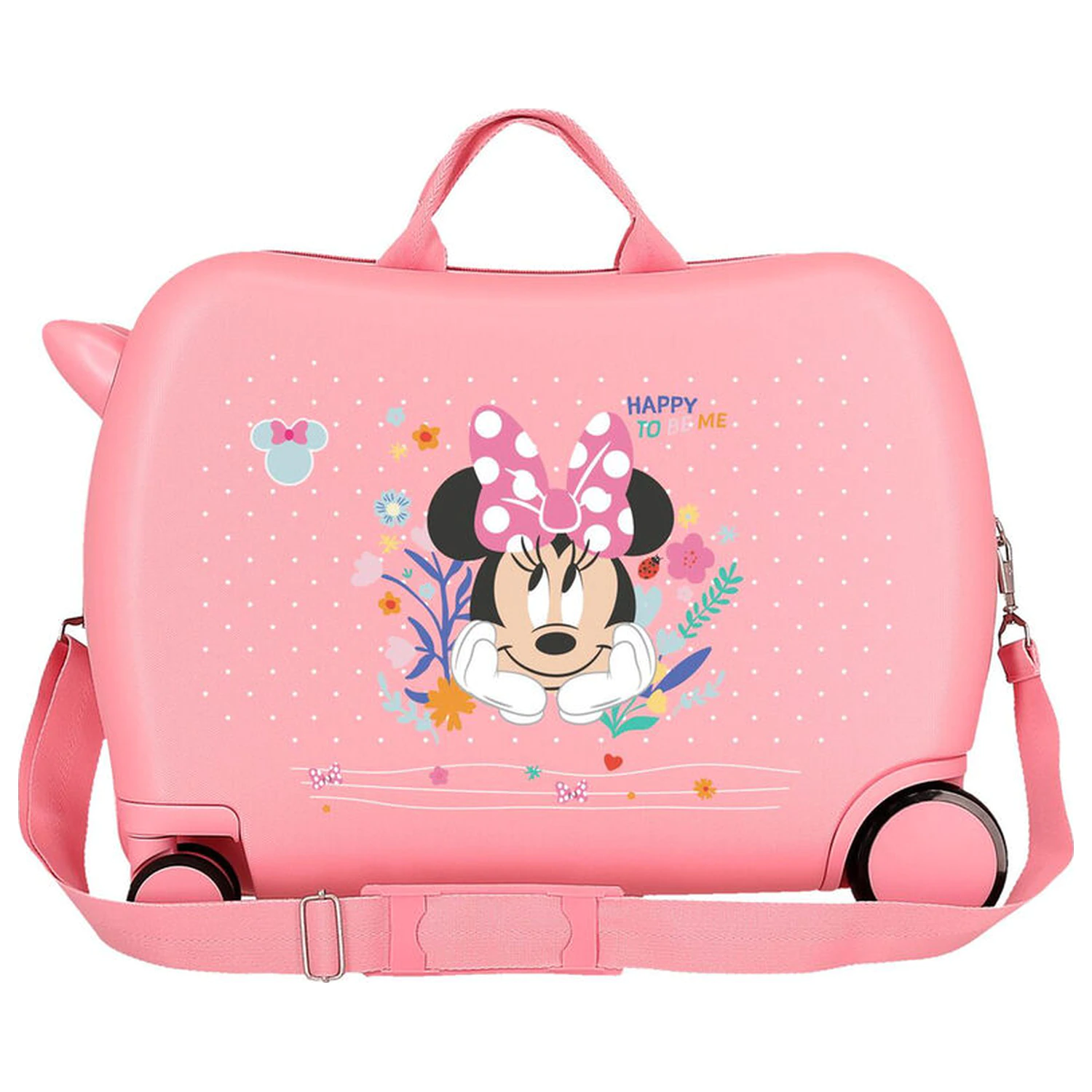 Disney Minnie Happy To Be Me ABS troler valiza 50cm poza produsului